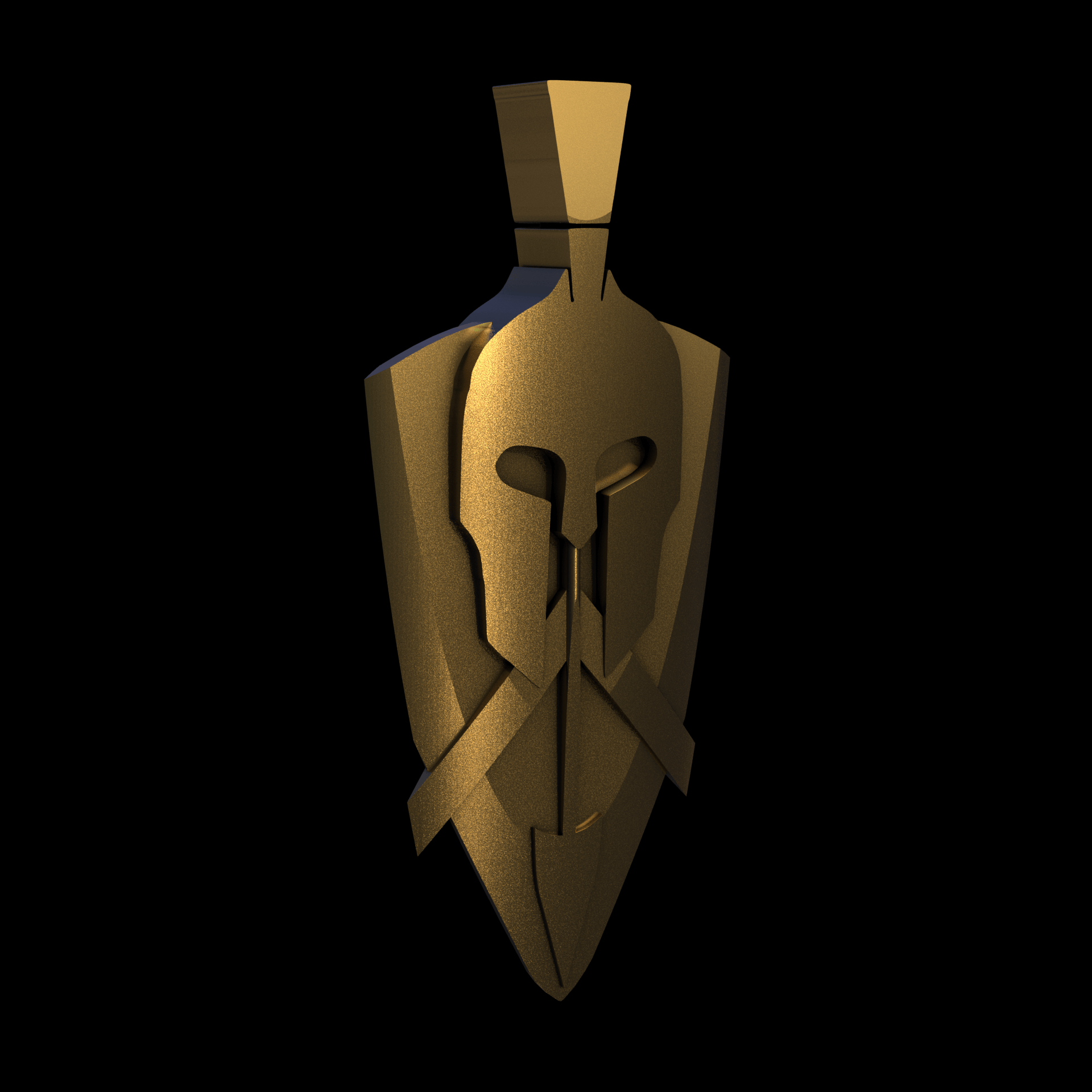 Brass manufactured using wax casting, with a hand polished finish, for a shiny, fine sheen surface.