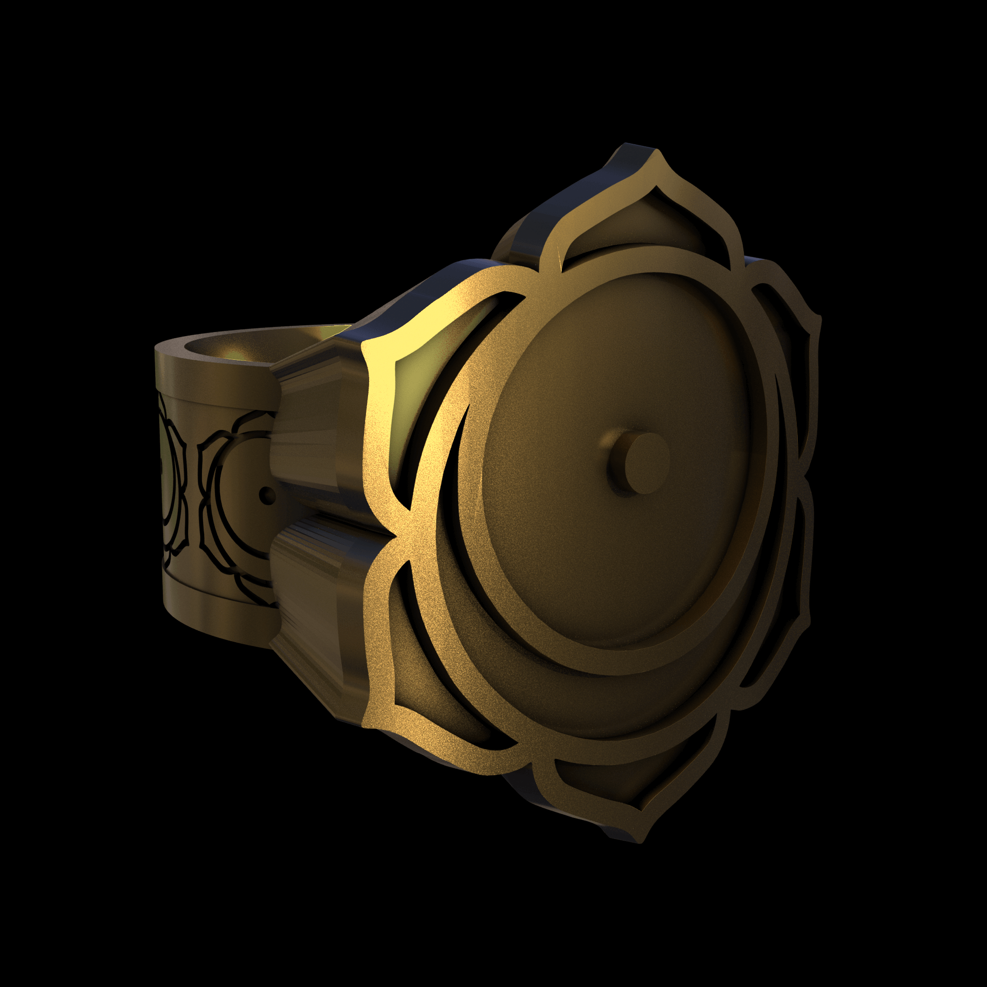 Brass manufactured using wax casting, with a hand polished finish, for a shiny, fine sheen surface.