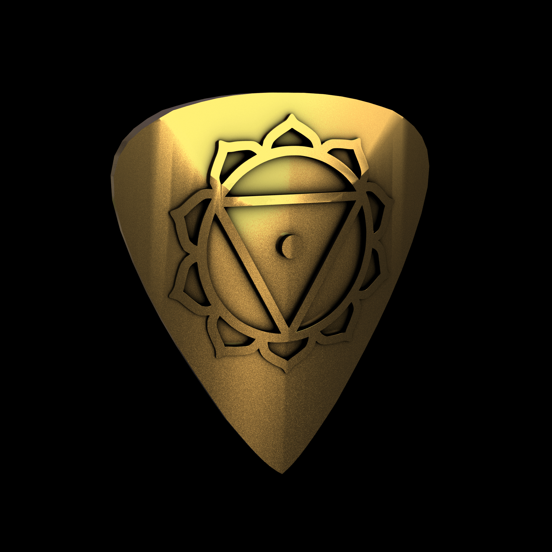 Brass manufactured using wax casting, with a hand polished finish, for a shiny, fine sheen surface.