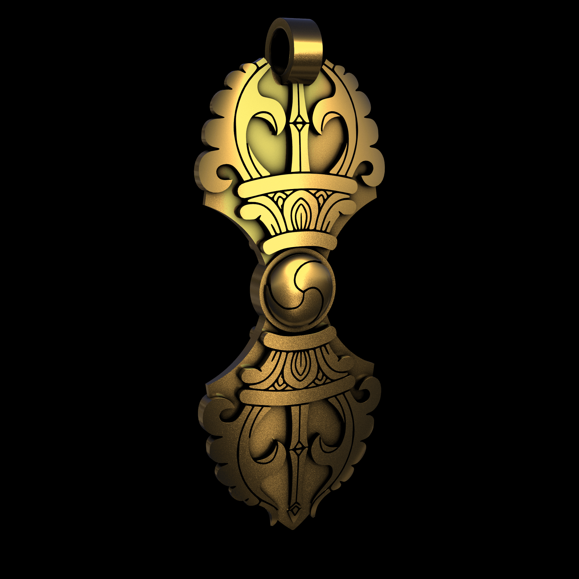 Brass manufactured using wax casting, with a hand polished finish, for a shiny, fine sheen surface.