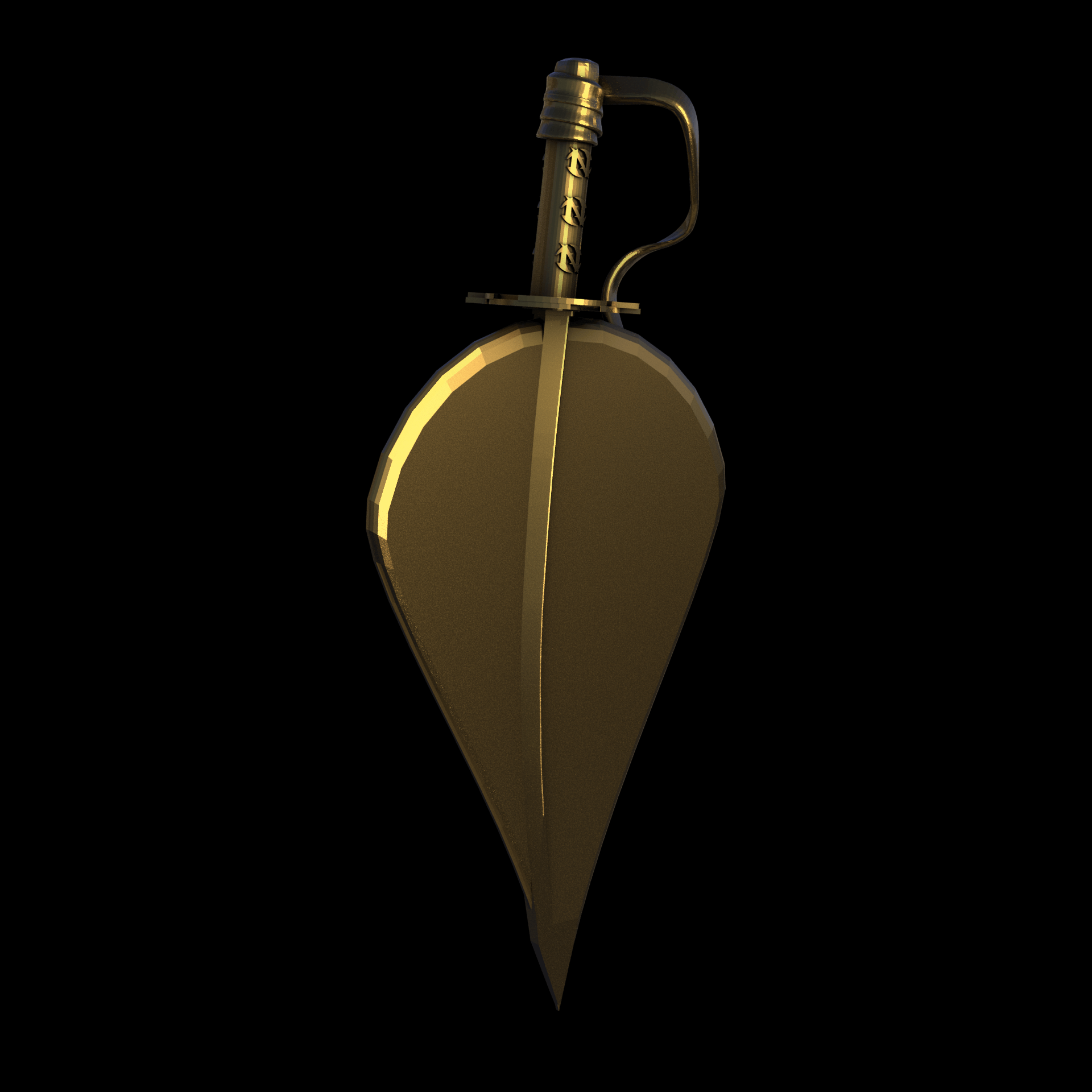 Brass manufactured using wax casting, with a hand polished finish, for a shiny, fine sheen surface.