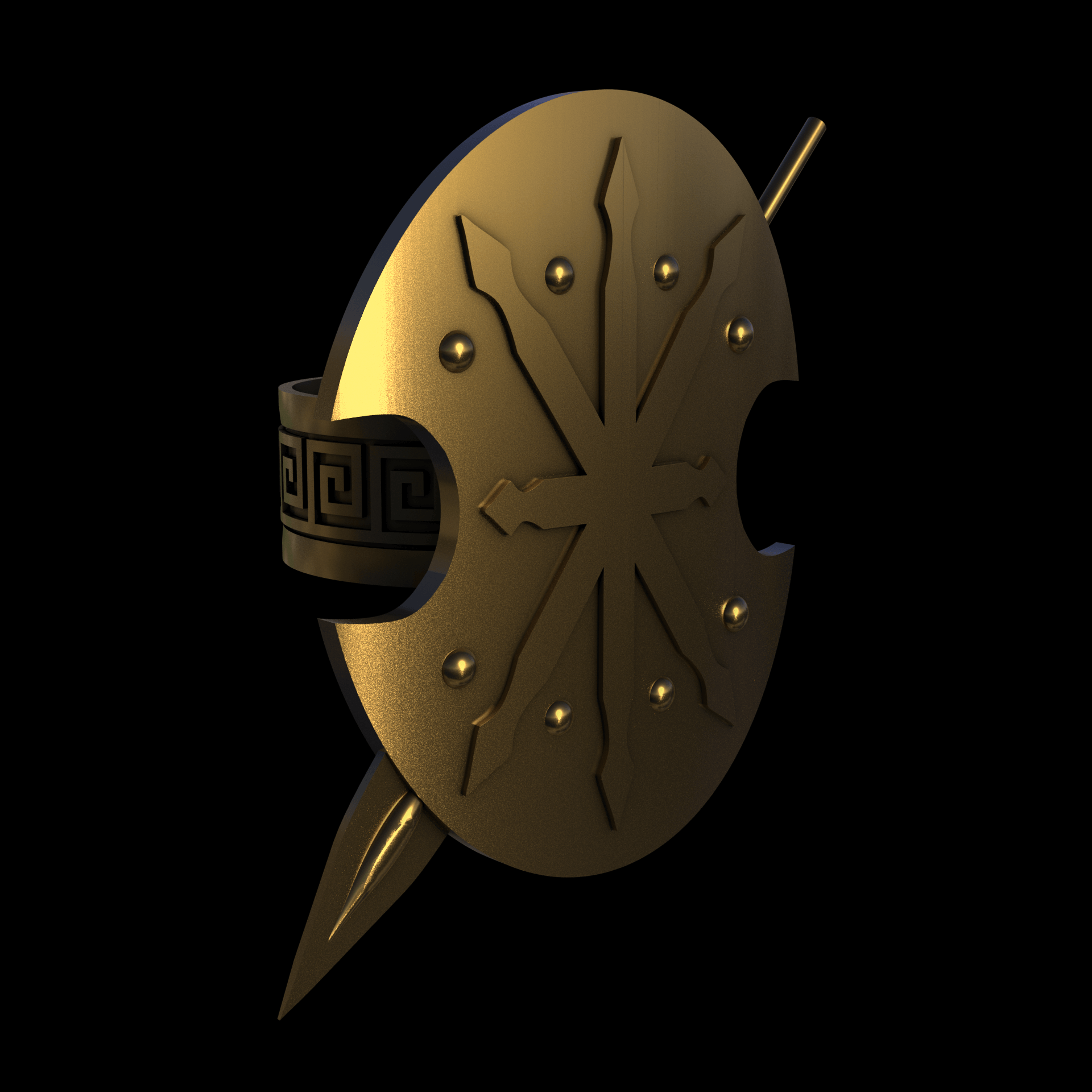 Brass manufactured using wax casting, with a hand polished finish, for a shiny, fine sheen surface.