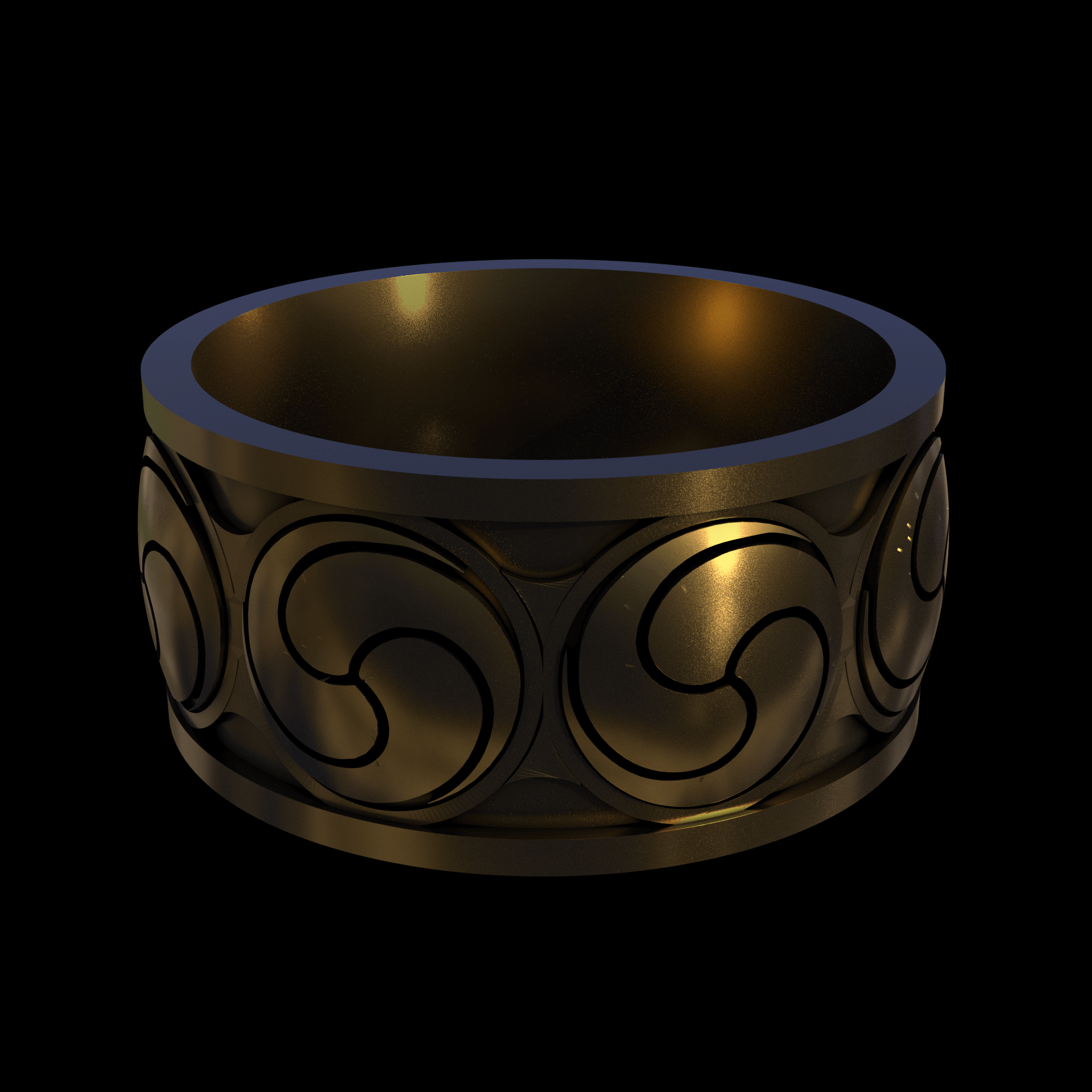 Brass manufactured using wax casting, with a hand polished finish, for a shiny, fine sheen surface.