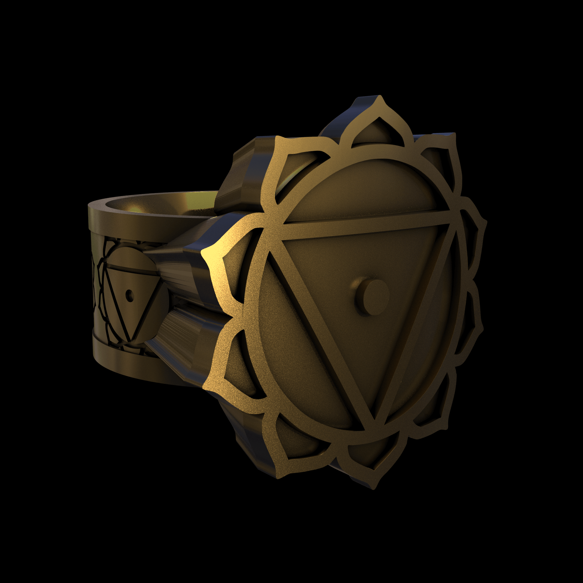 Brass manufactured using wax casting, with a hand polished finish, for a shiny, fine sheen surface.