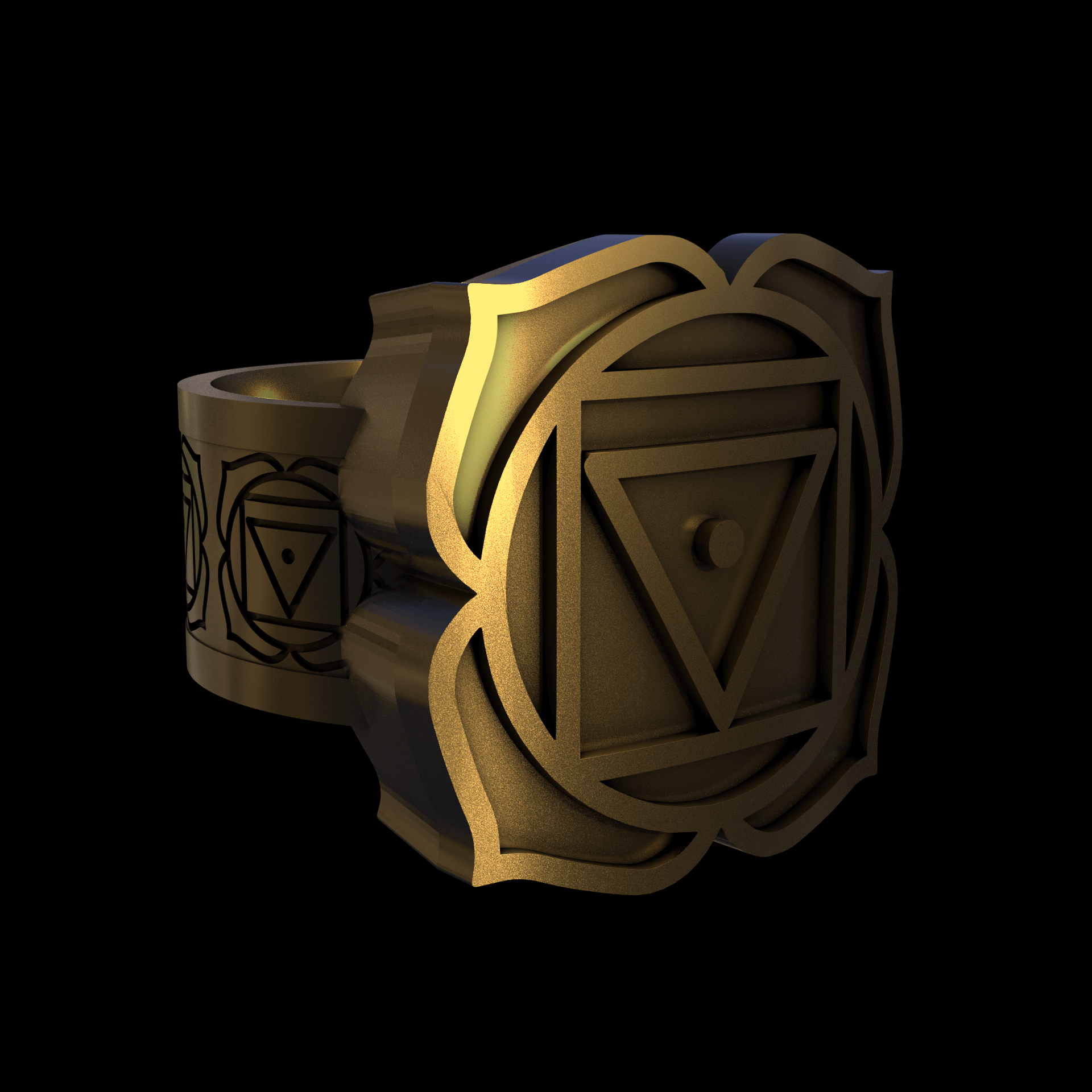 Brass manufactured using wax casting, with a hand polished finish, for a shiny, fine sheen surface.