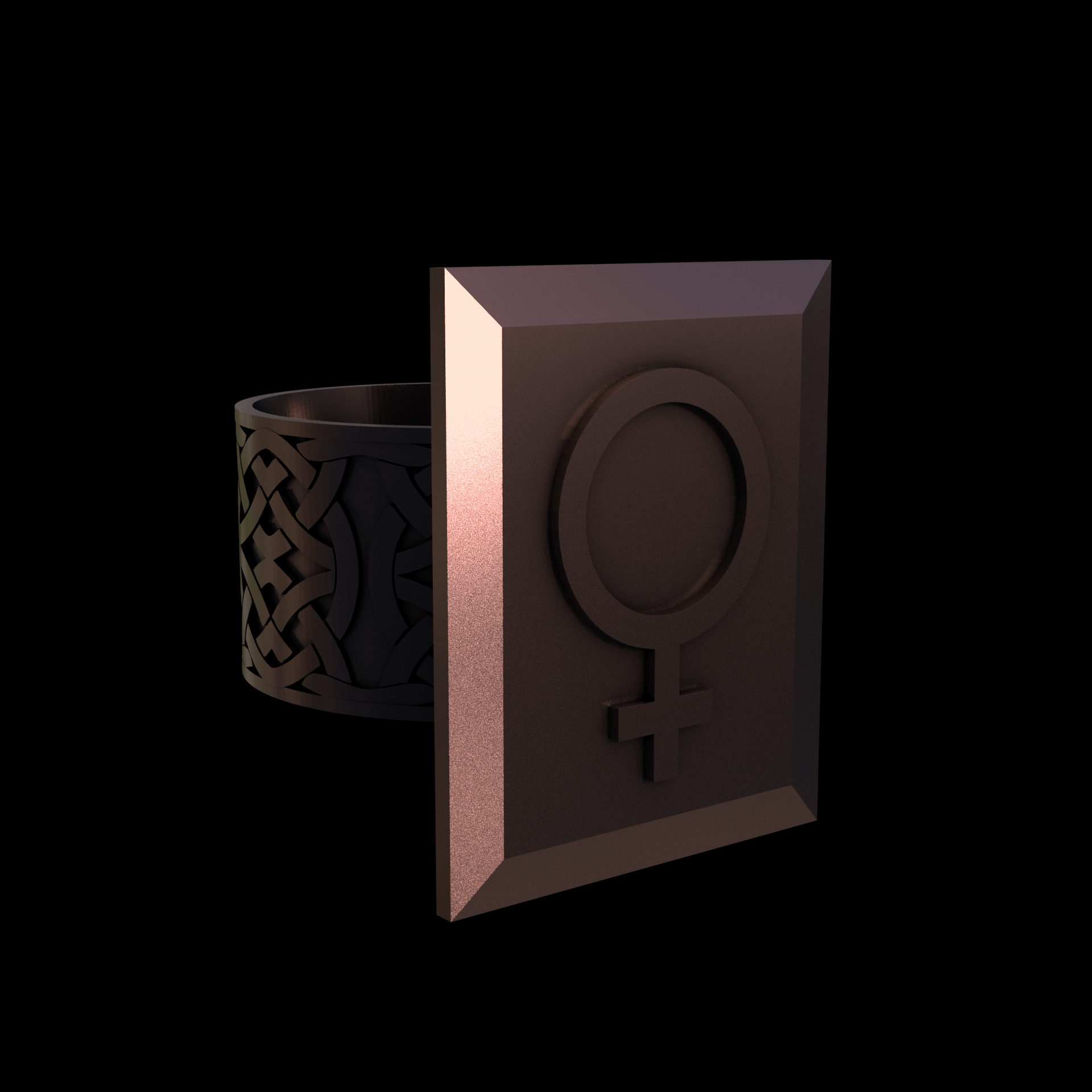 Bronze manufactured using wax casting, with a hand polished finish, for a shiny, fine sheen surface.