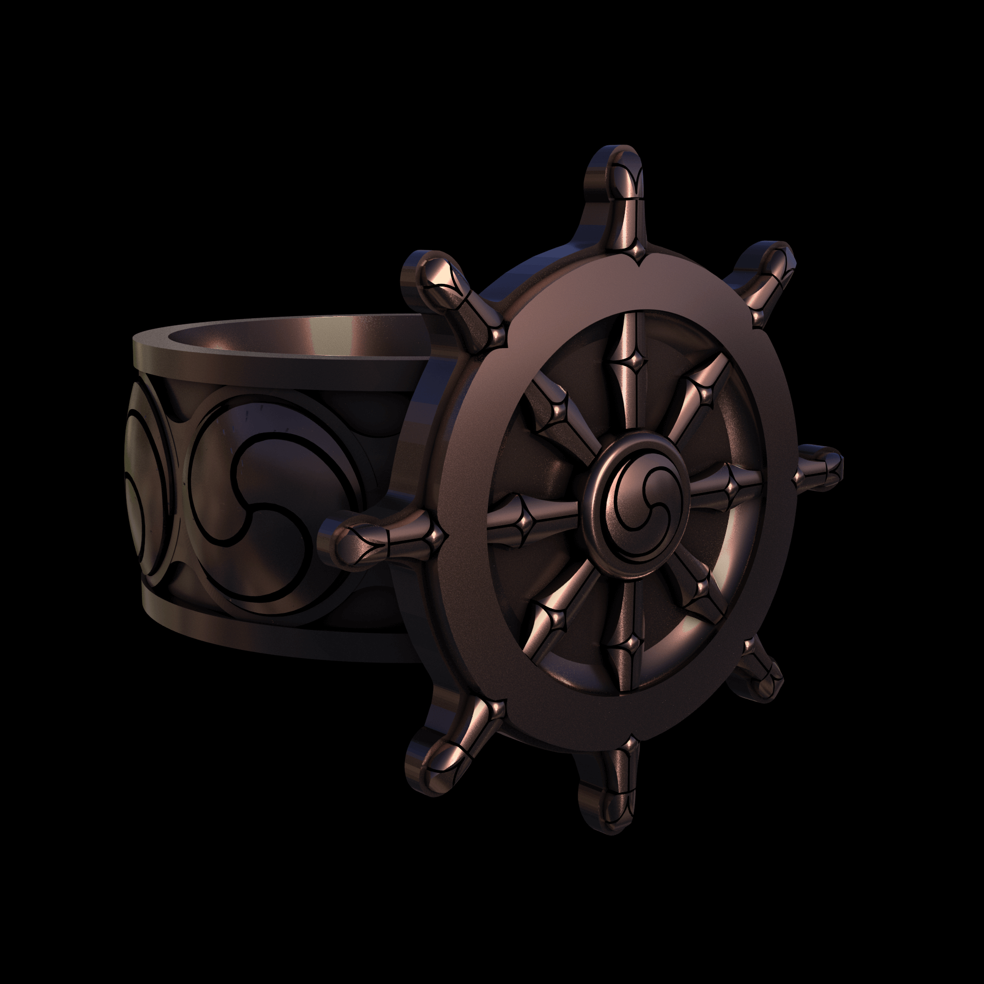 Bronze manufactured using wax casting, with a hand polished finish, for a shiny, fine sheen surface.