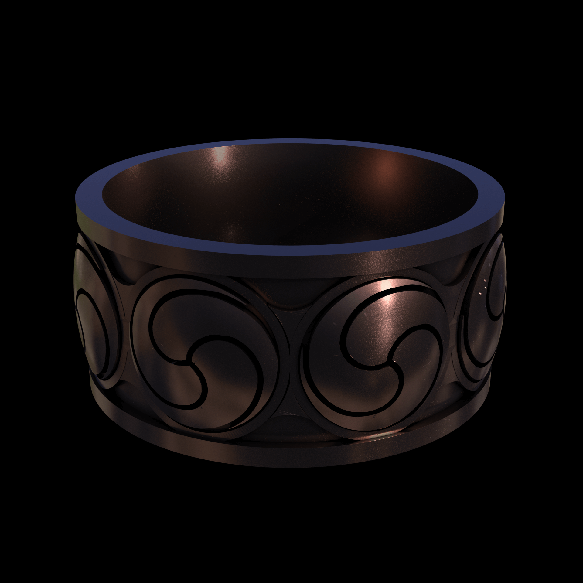 Bronze manufactured using wax casting, with a hand polished finish, for a shiny, fine sheen surface.