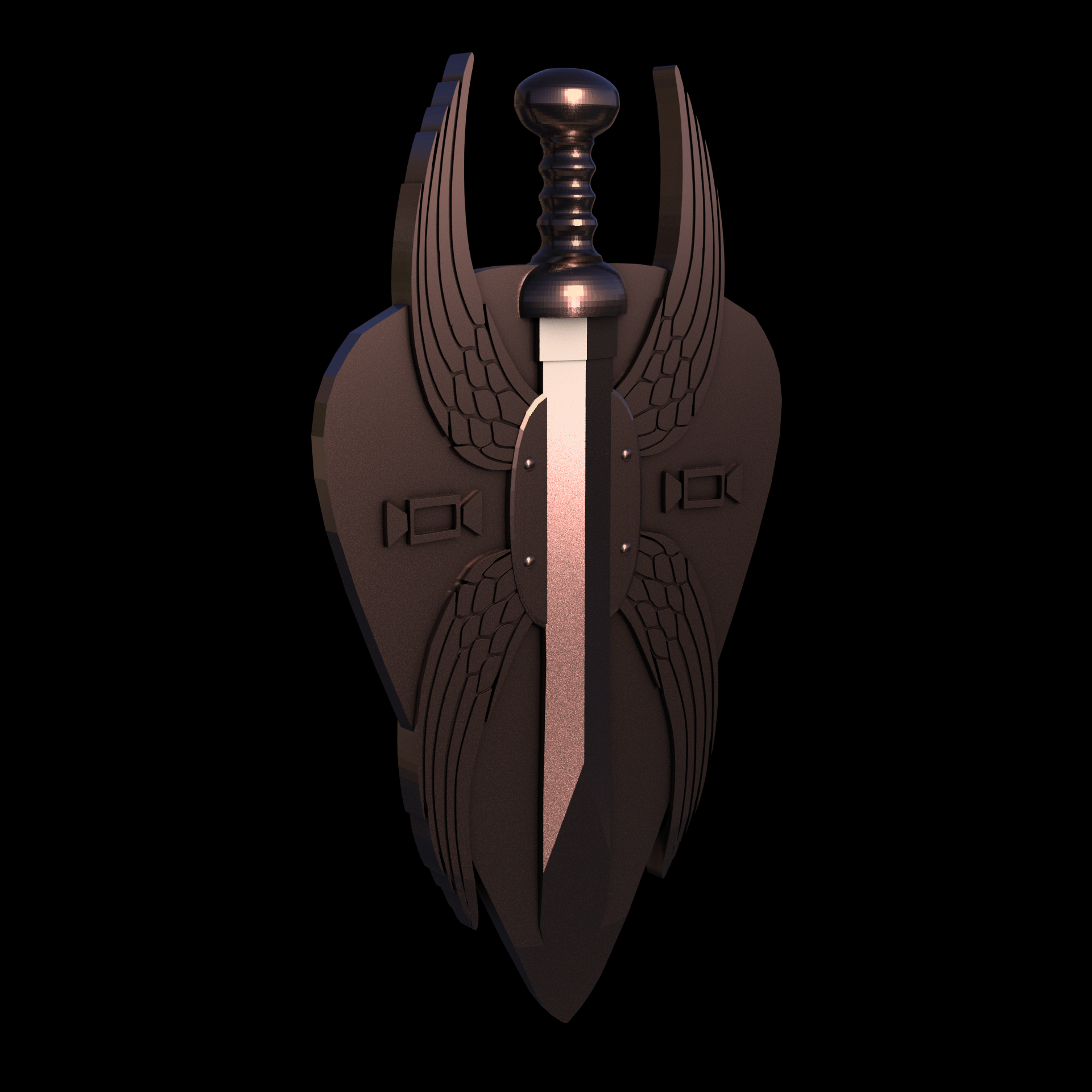 Bronze manufactured using wax casting, with a hand polished finish, for a shiny, fine sheen surface.