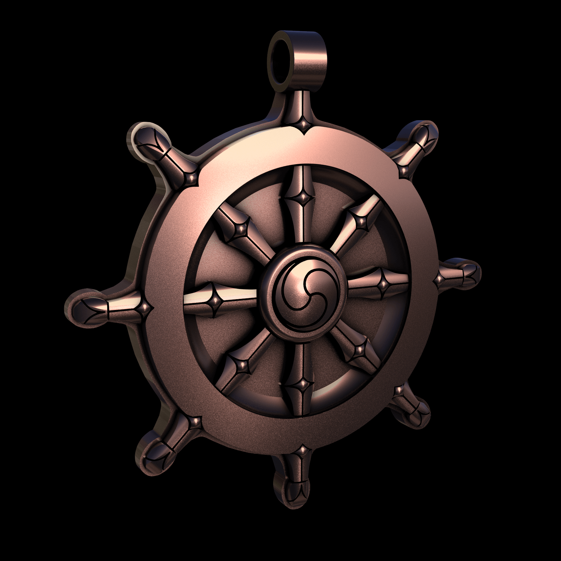 Bronze manufactured using wax casting, with a hand polished finish, for a shiny, fine sheen surface.