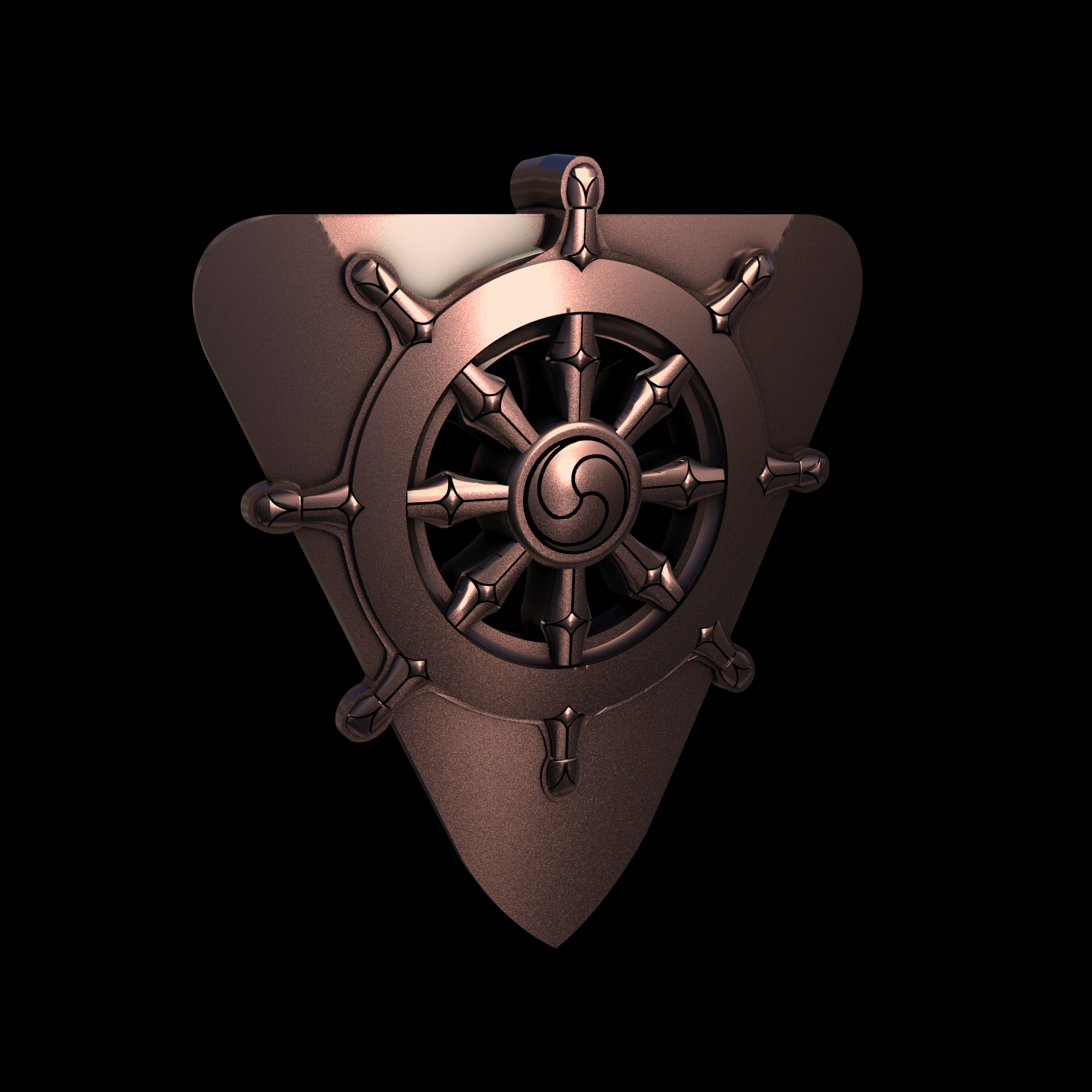 Bronze manufactured using wax casting, with a hand polished finish, for a shiny, fine sheen surface.