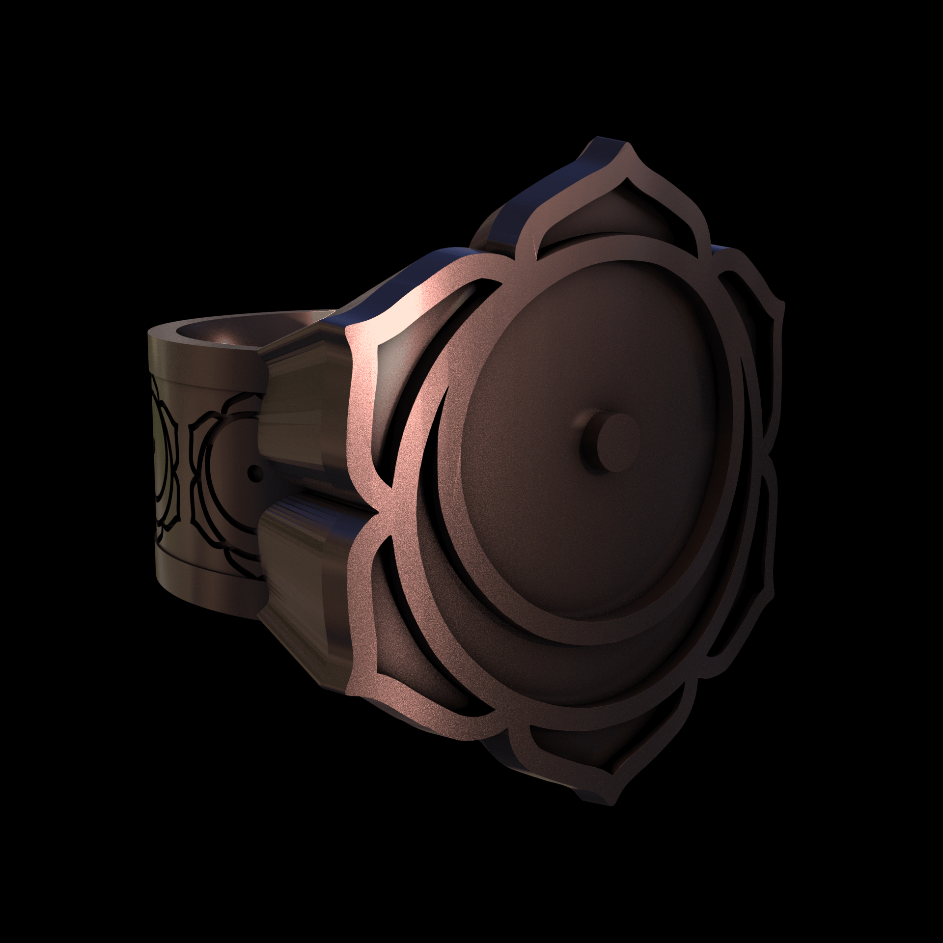 Bronze manufactured using wax casting, with a hand polished finish, for a shiny, fine sheen surface.