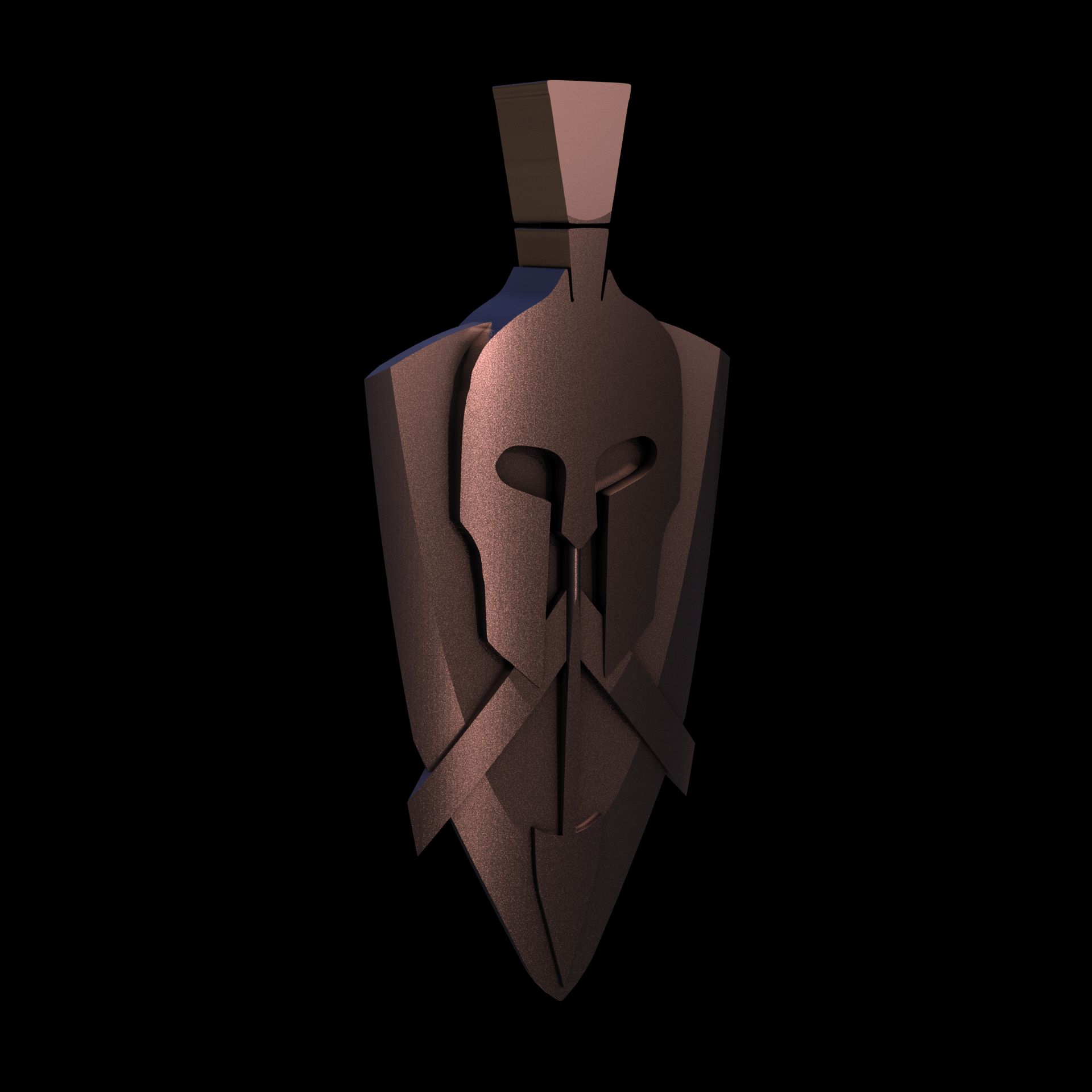 Bronze manufactured using wax casting, with a hand polished finish, for a shiny, fine sheen surface.