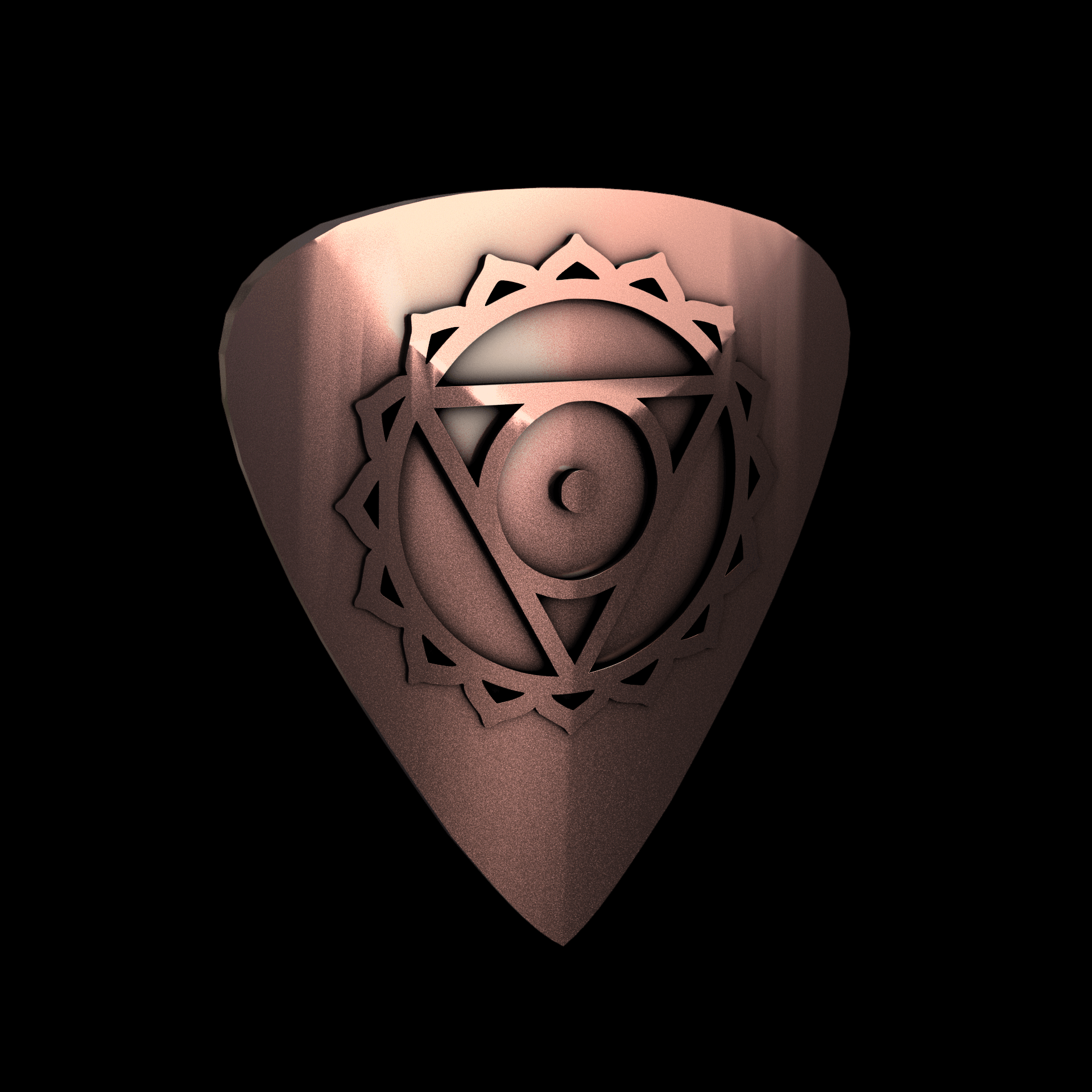 Bronze manufactured using wax casting, with a hand polished finish, for a shiny, fine sheen surface.