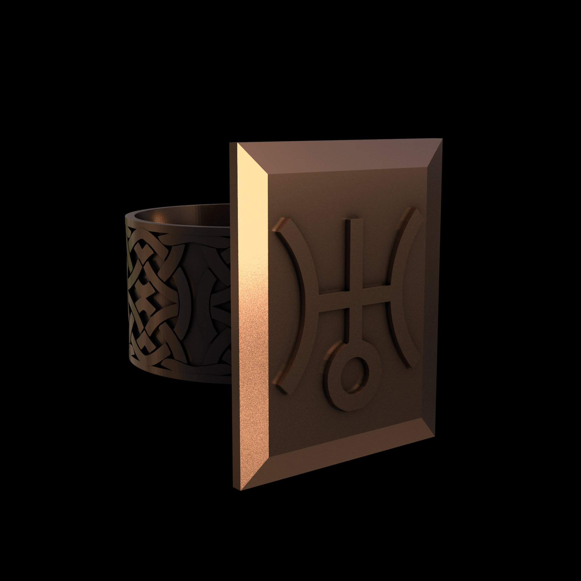 Bronze manufactured using wax casting, with a hand polished finish, for a shiny, fine sheen surface.