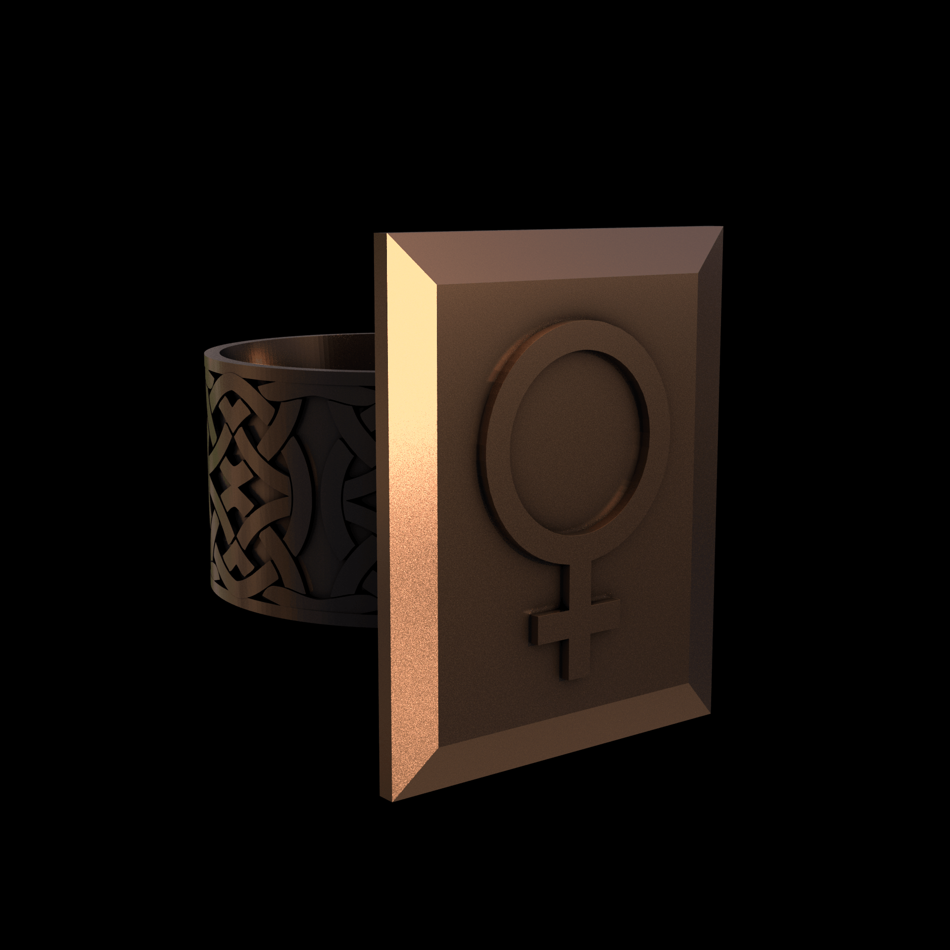 Bronze manufactured using wax casting, with a hand polished finish, for a shiny, fine sheen surface.