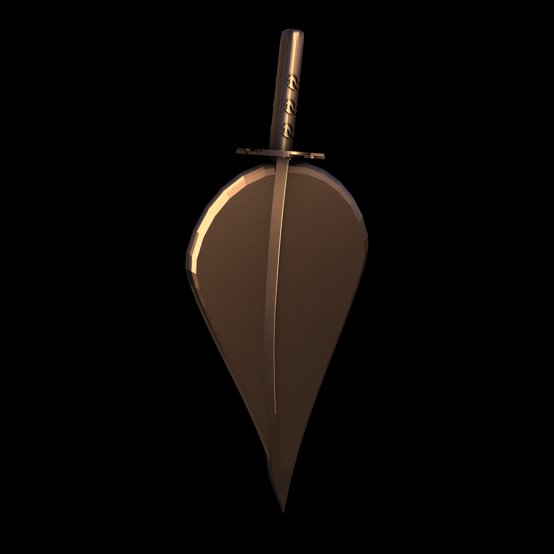 Bronze manufactured using wax casting, with a hand polished finish, for a shiny, fine sheen surface.
