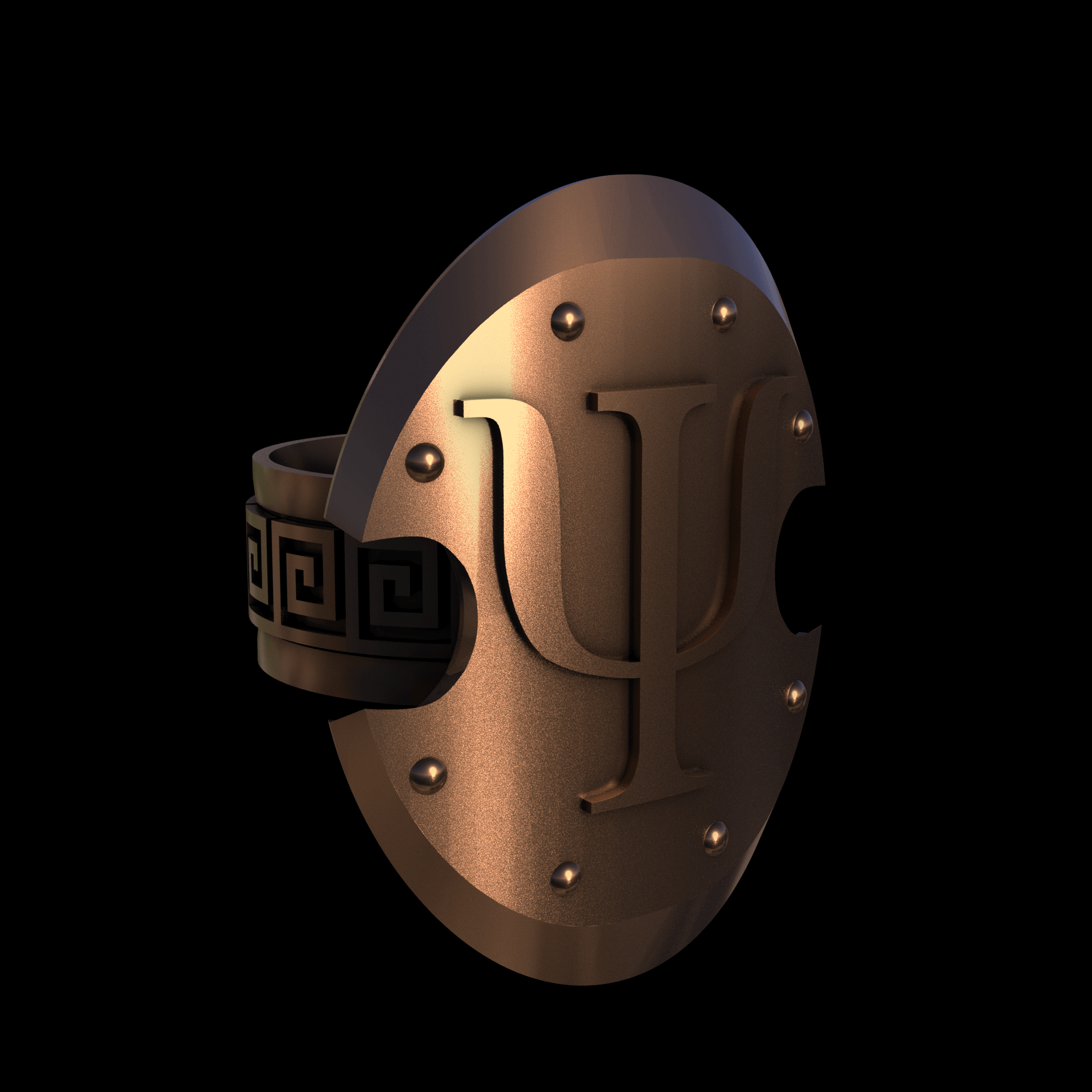 Bronze manufactured using wax casting, with a hand polished finish, for a shiny, fine sheen surface.