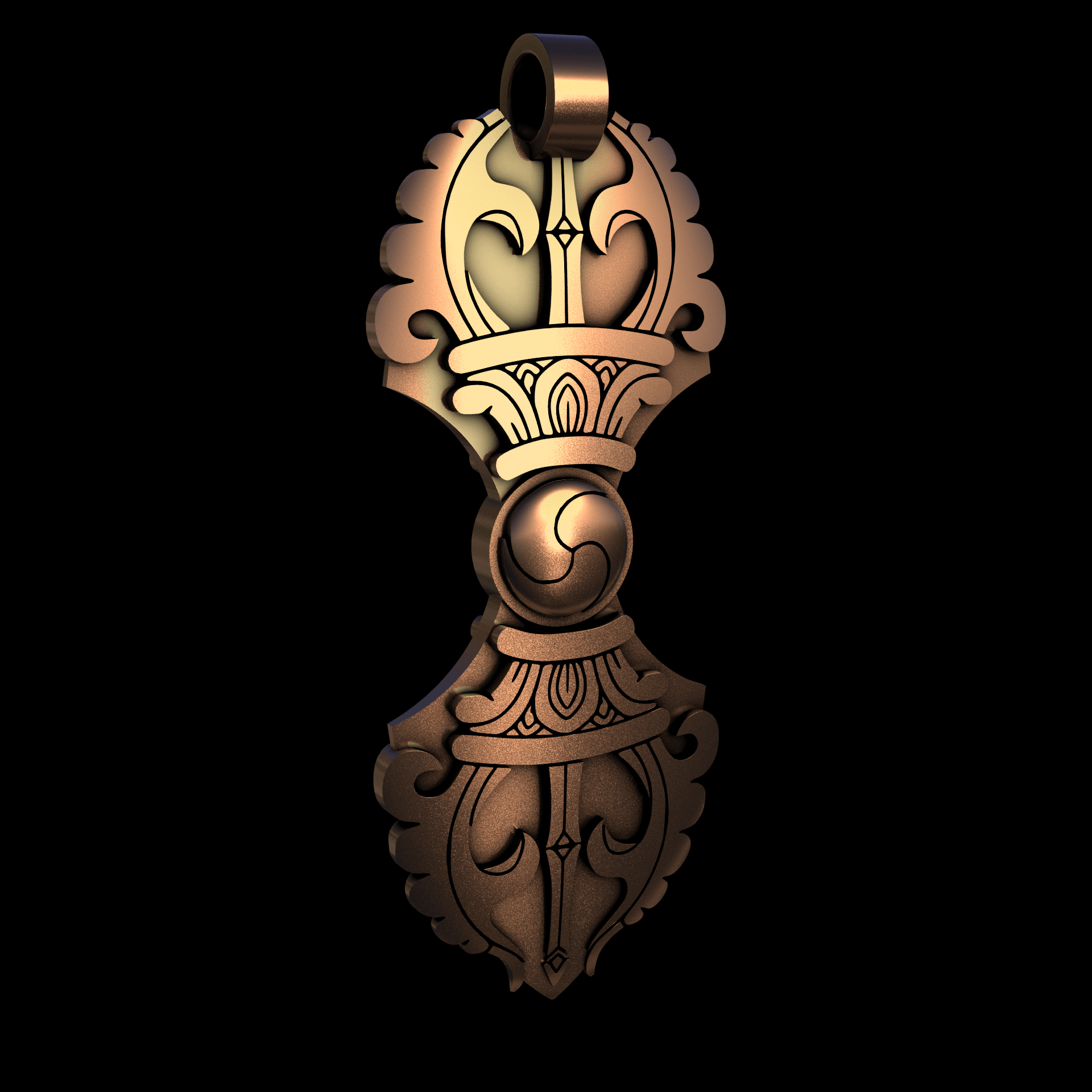 Bronze manufactured using wax casting, with a hand polished finish, for a shiny, fine sheen surface.