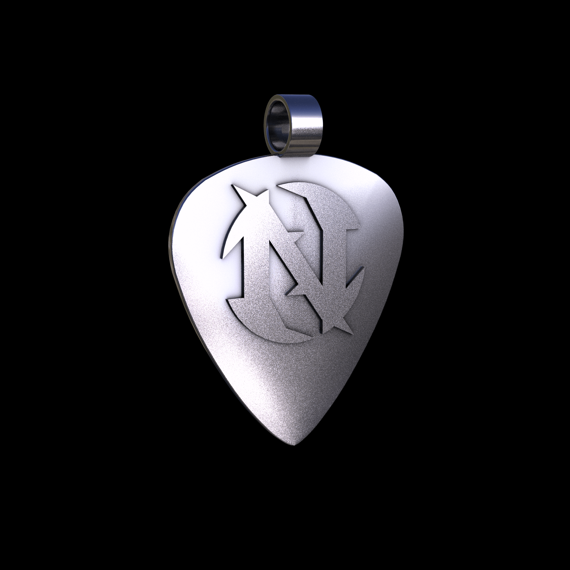 Sterling silver manufactured using wax casting, with a hand polished finish, for a slightly textured, mild sheen surface.