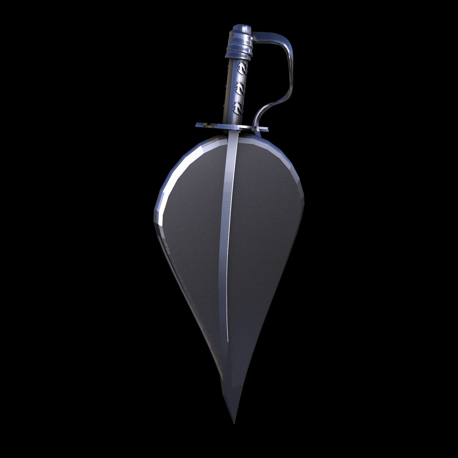 Sterling silver manufactured using wax casting, with a hand polished finish, for a slightly textured, mild sheen surface.