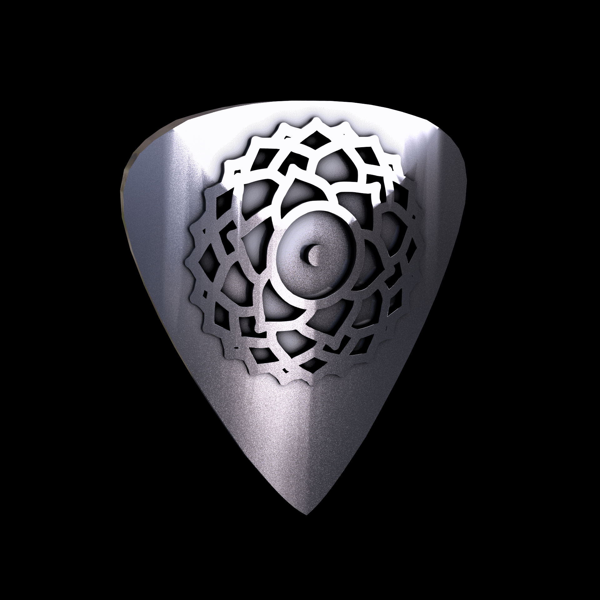 Sterling silver manufactured using wax casting, with a hand polished finish, for a slightly textured, mild sheen surface.