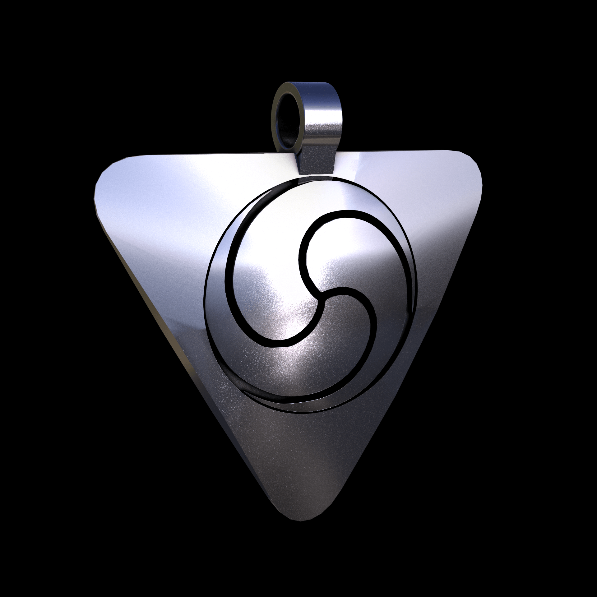 Sterling silver manufactured using wax casting, with a hand polished finish, for a slightly textured, mild sheen surface.