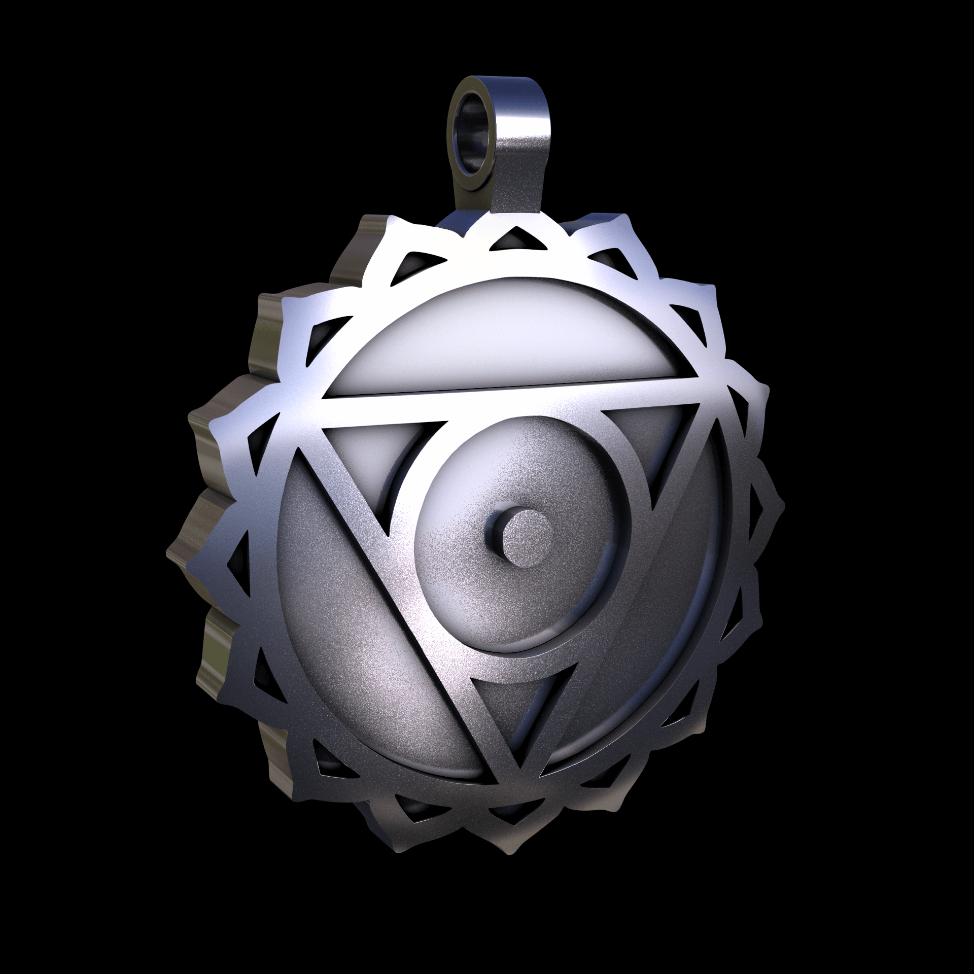 Sterling silver manufactured using wax casting, with a hand polished finish, for a slightly textured, mild sheen surface.