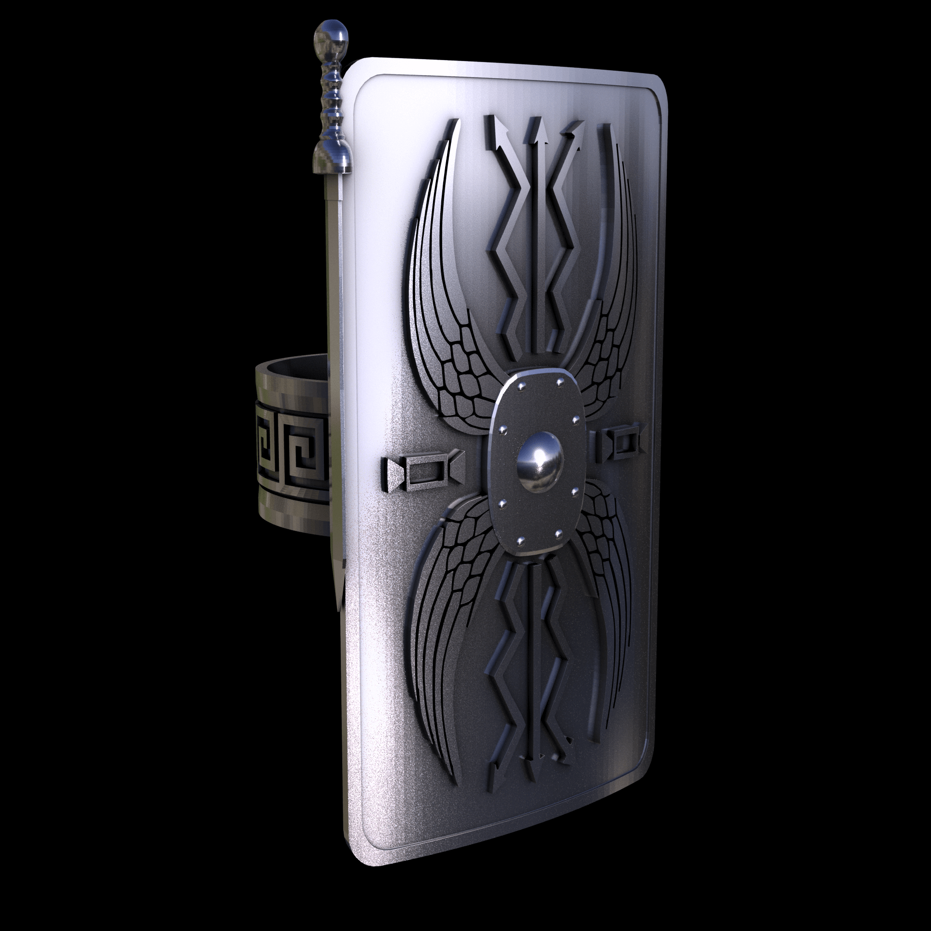 Sterling silver manufactured using wax casting, with a hand polished finish, for a slightly textured, mild sheen surface.