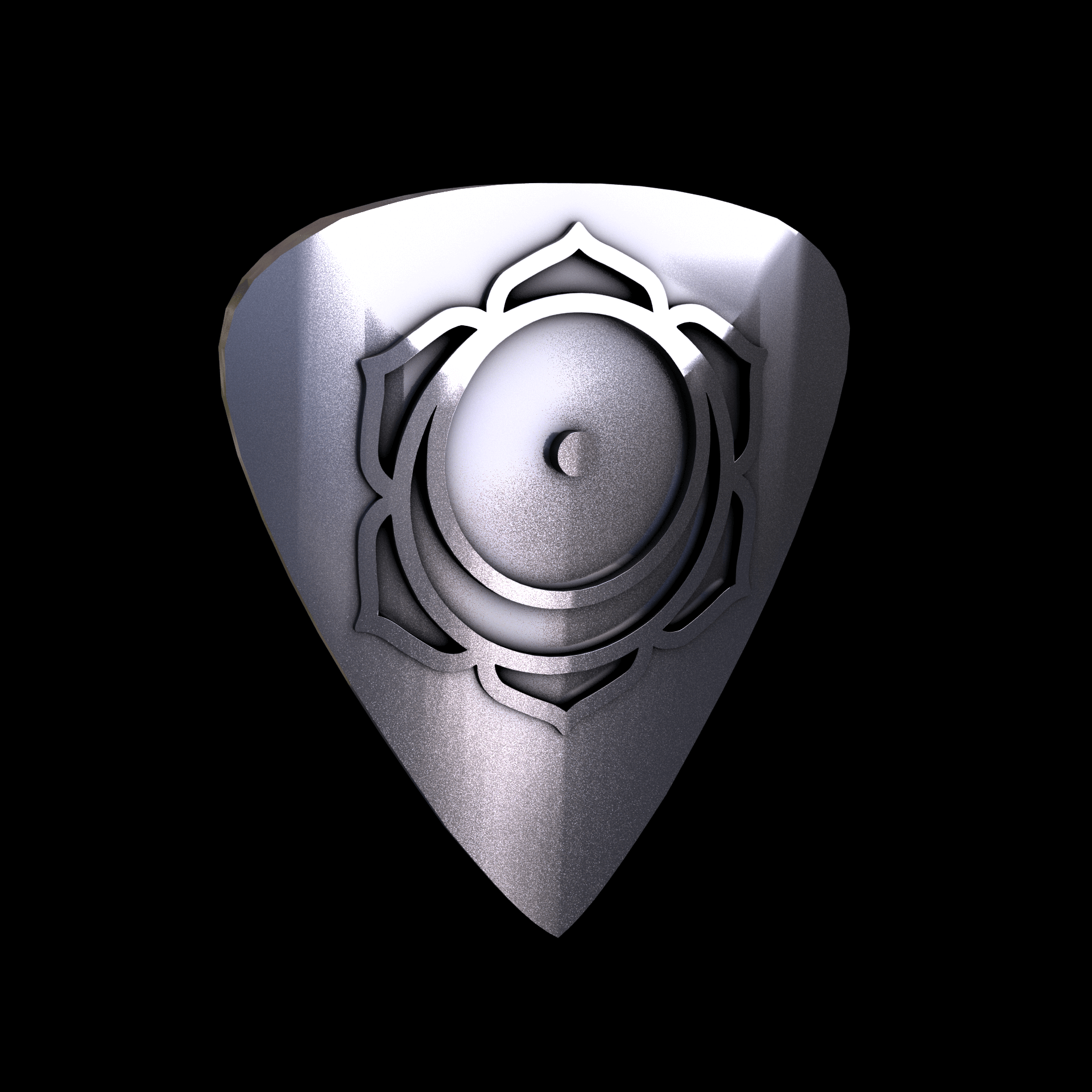 Sterling silver manufactured using wax casting, with a hand polished finish, for a slightly textured, mild sheen surface.