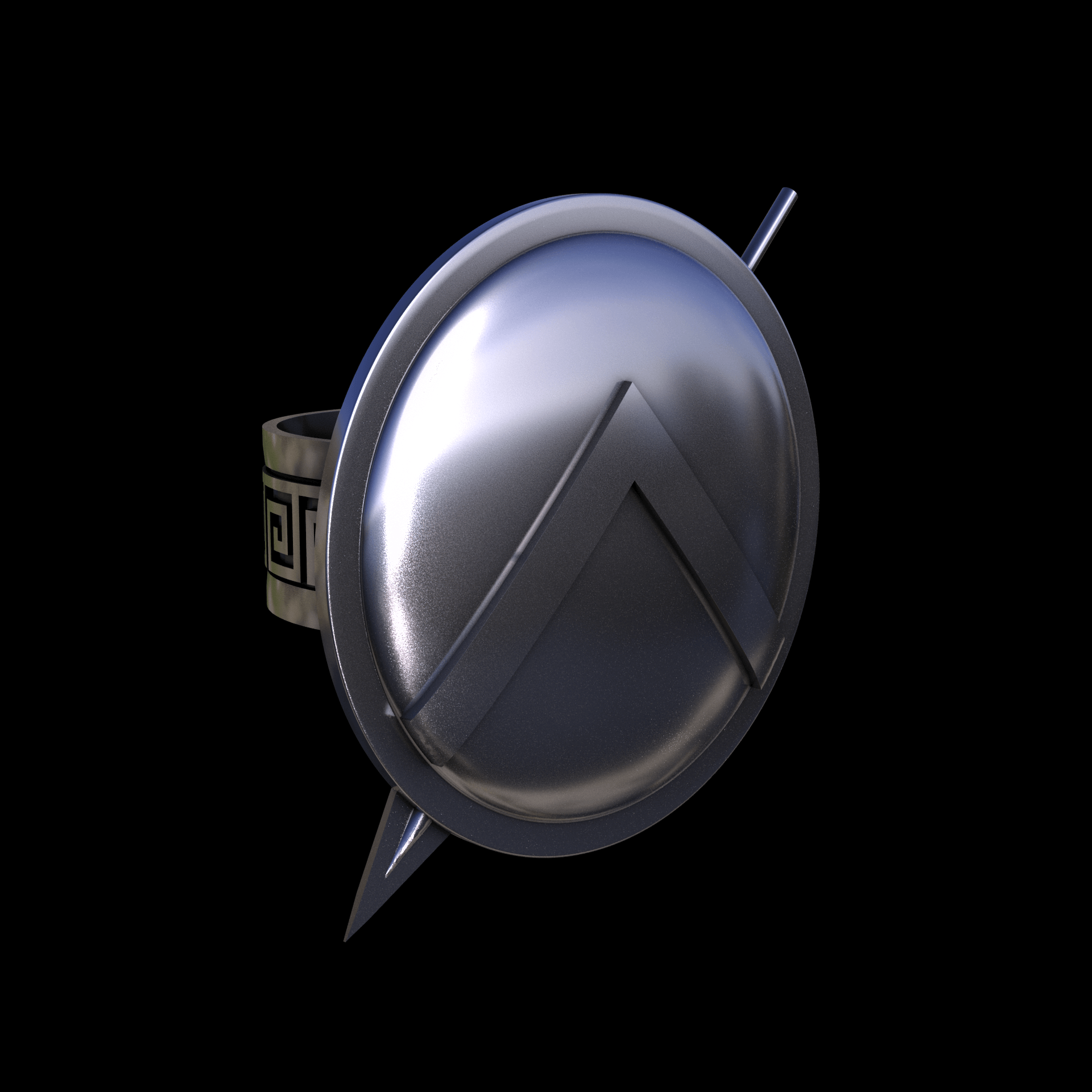 Sterling silver manufactured using wax casting, with a hand polished finish, for a slightly textured, mild sheen surface.