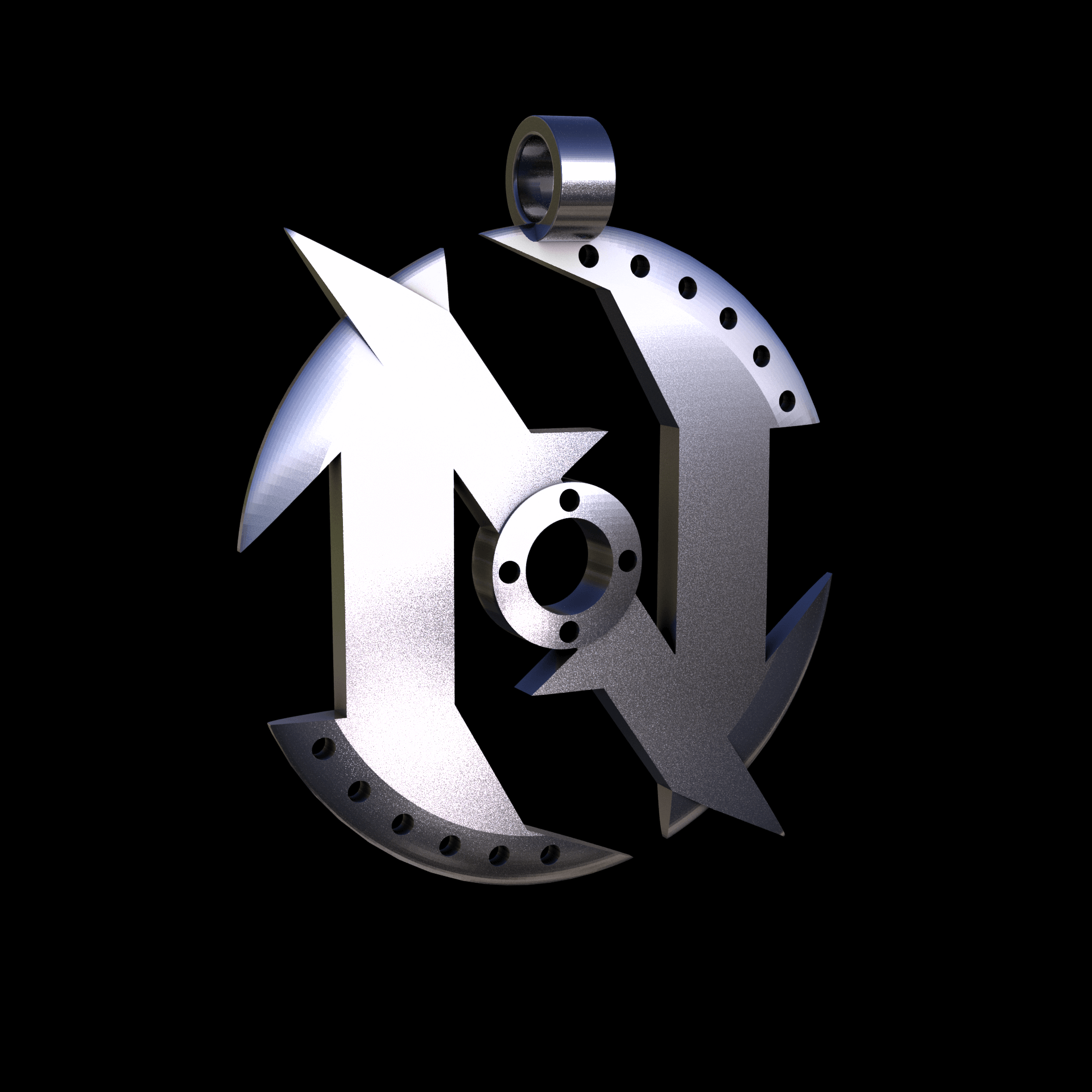 Sterling silver manufactured using wax casting, with a hand polished finish, for a slightly textured, mild sheen surface.