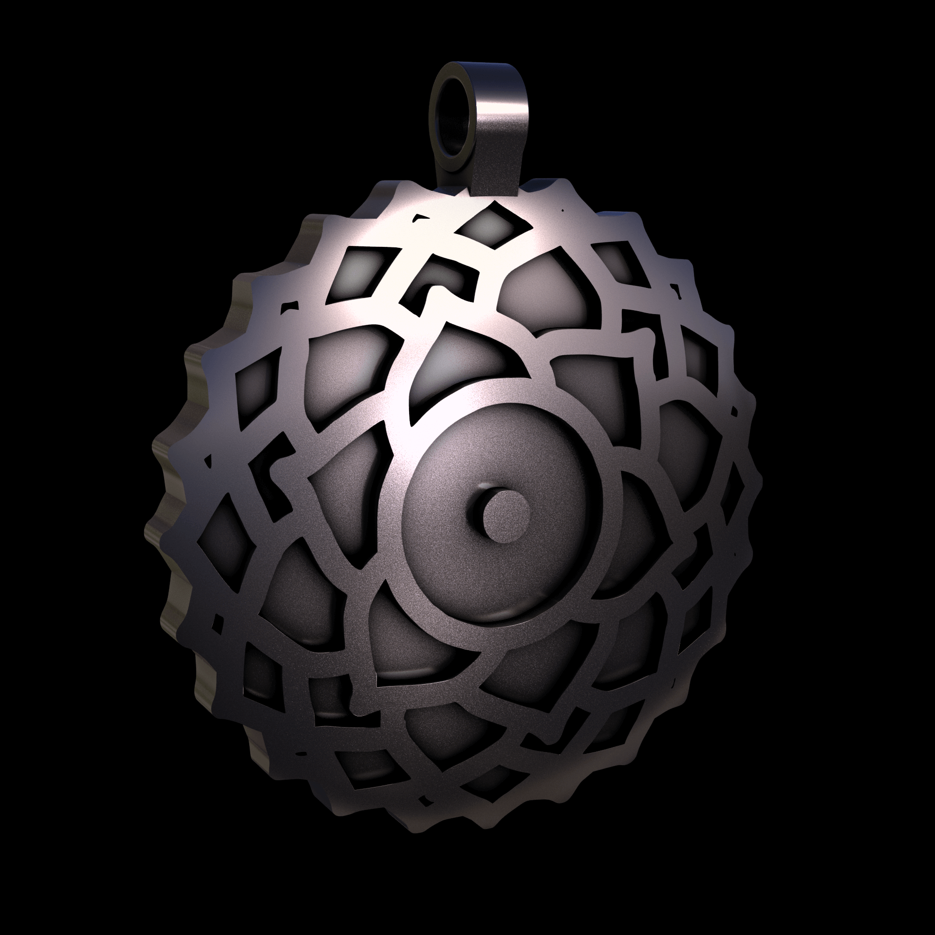 Bronze infused 420 stainless steel, manufactured using 3D printing, with visible print lines.