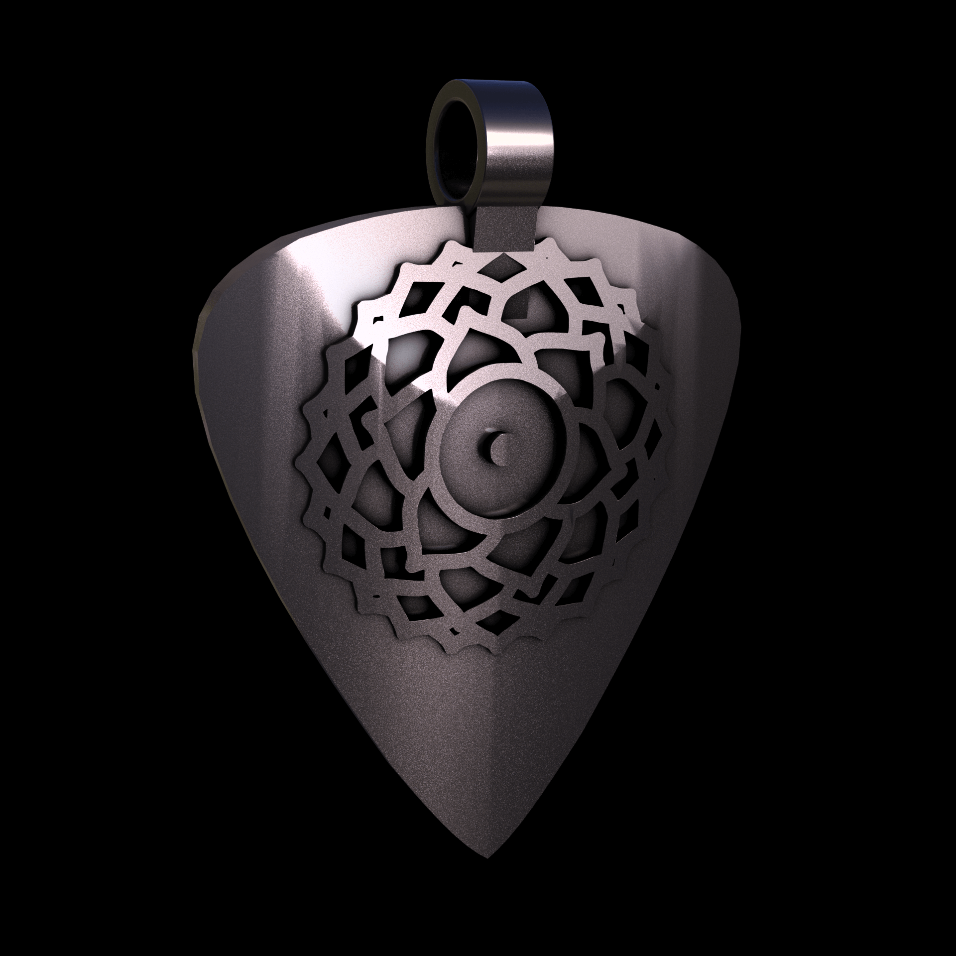 Bronze infused 420 stainless steel, manufactured using 3D printing, with visible print lines.