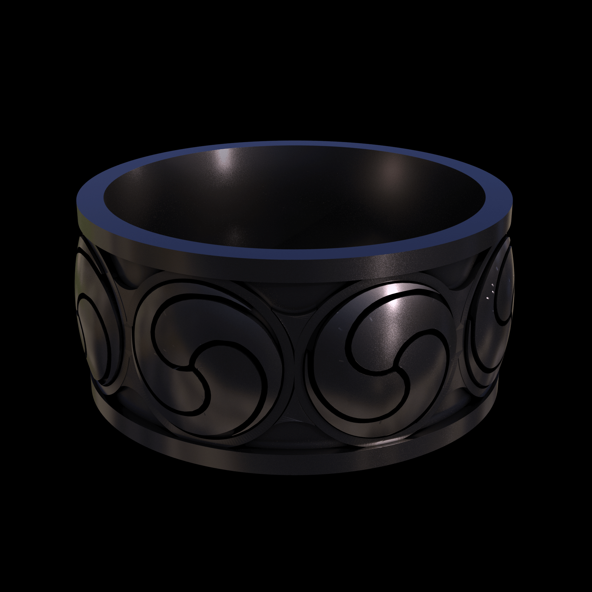 Bronze infused 420 stainless steel, manufactured using 3D printing, with visible print lines.
