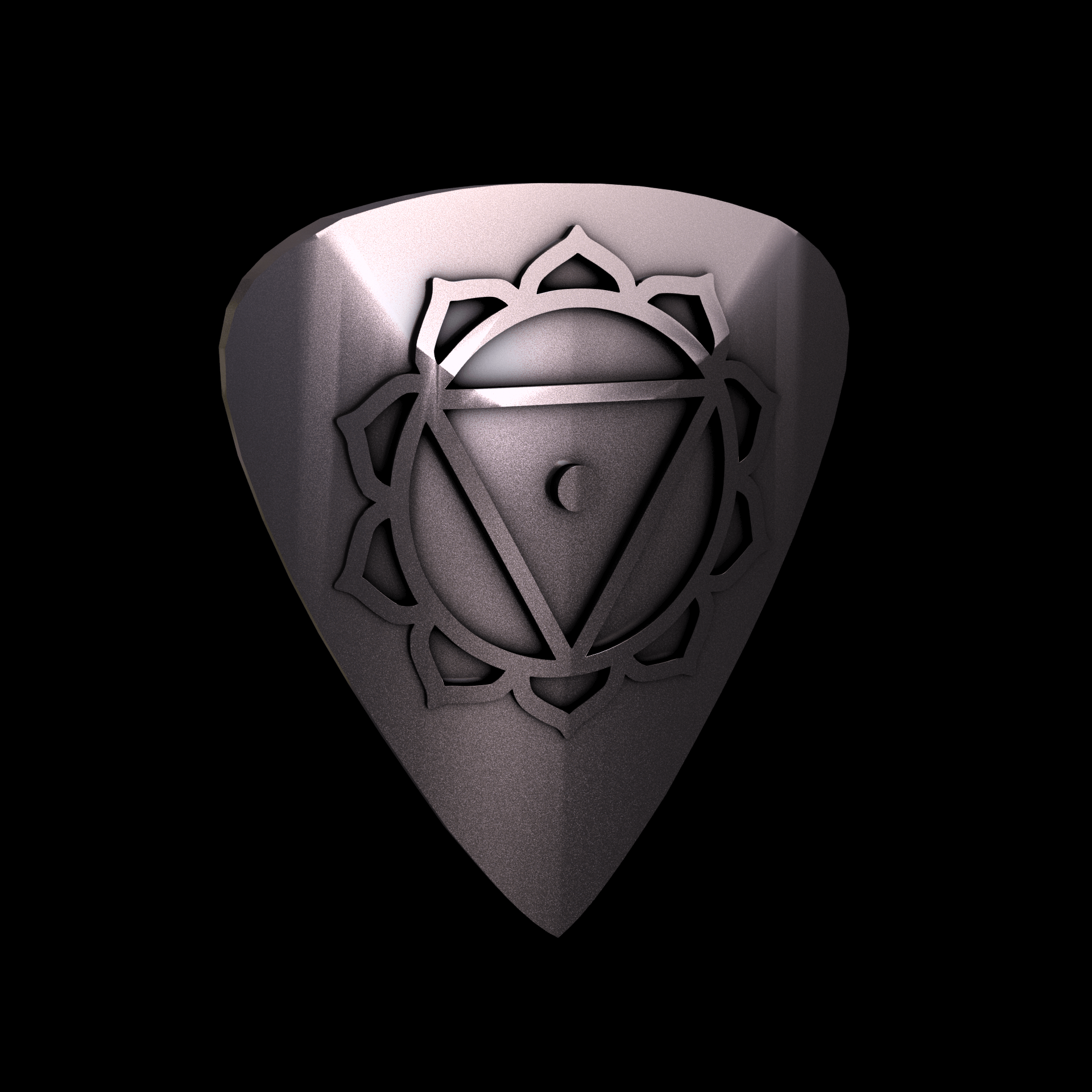 Bronze infused 420 stainless steel, manufactured using 3D printing, with visible print lines.