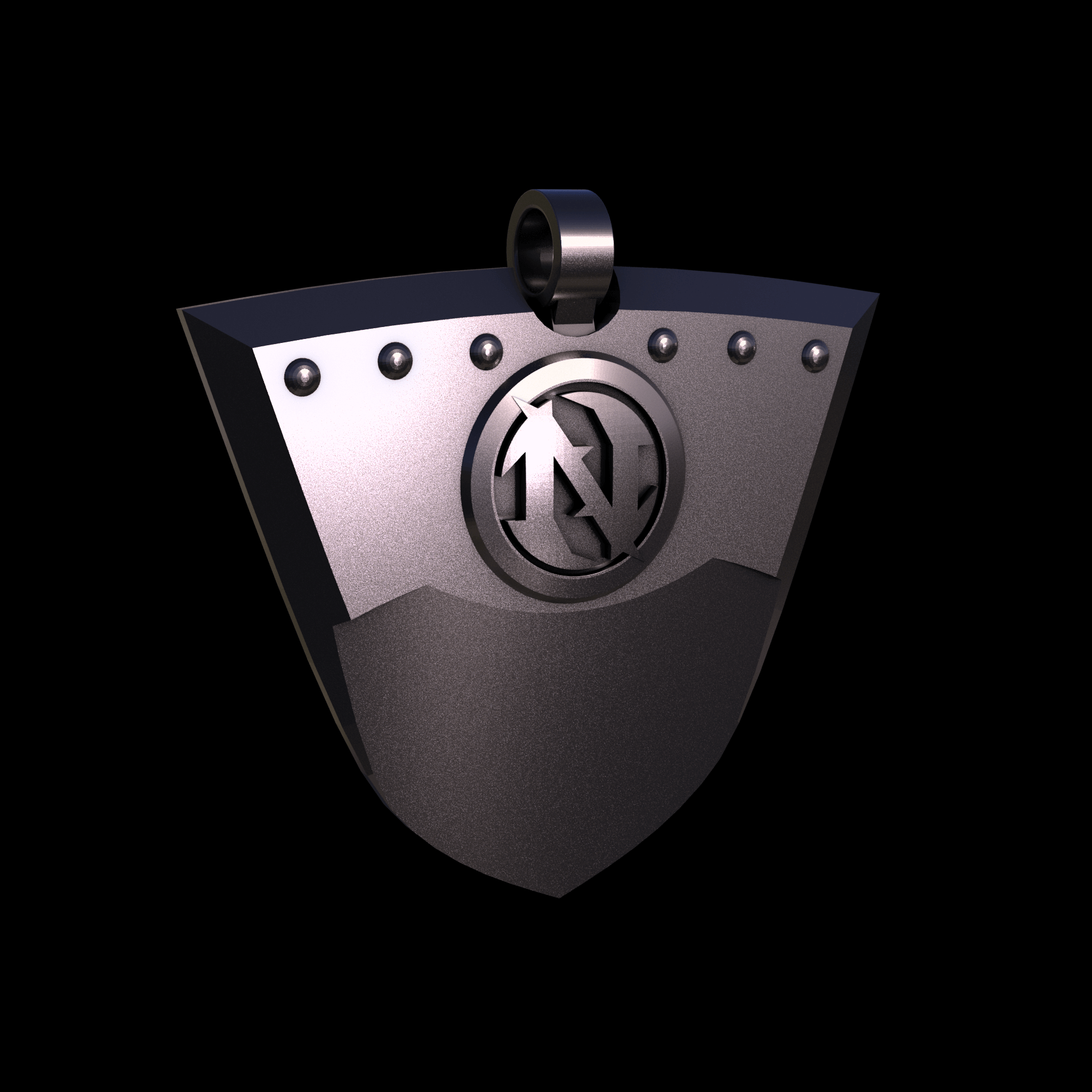 Bronze infused 420 stainless steel, manufactured using 3D printing, with visible print lines.