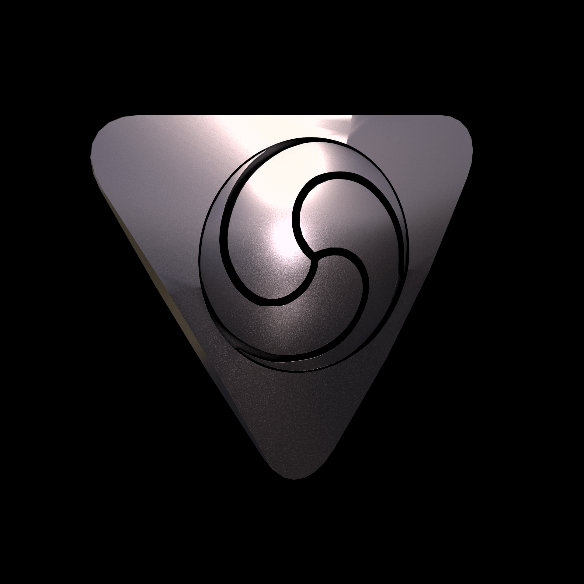 Bronze infused 420 stainless steel, manufactured using 3D printing, with visible print lines.