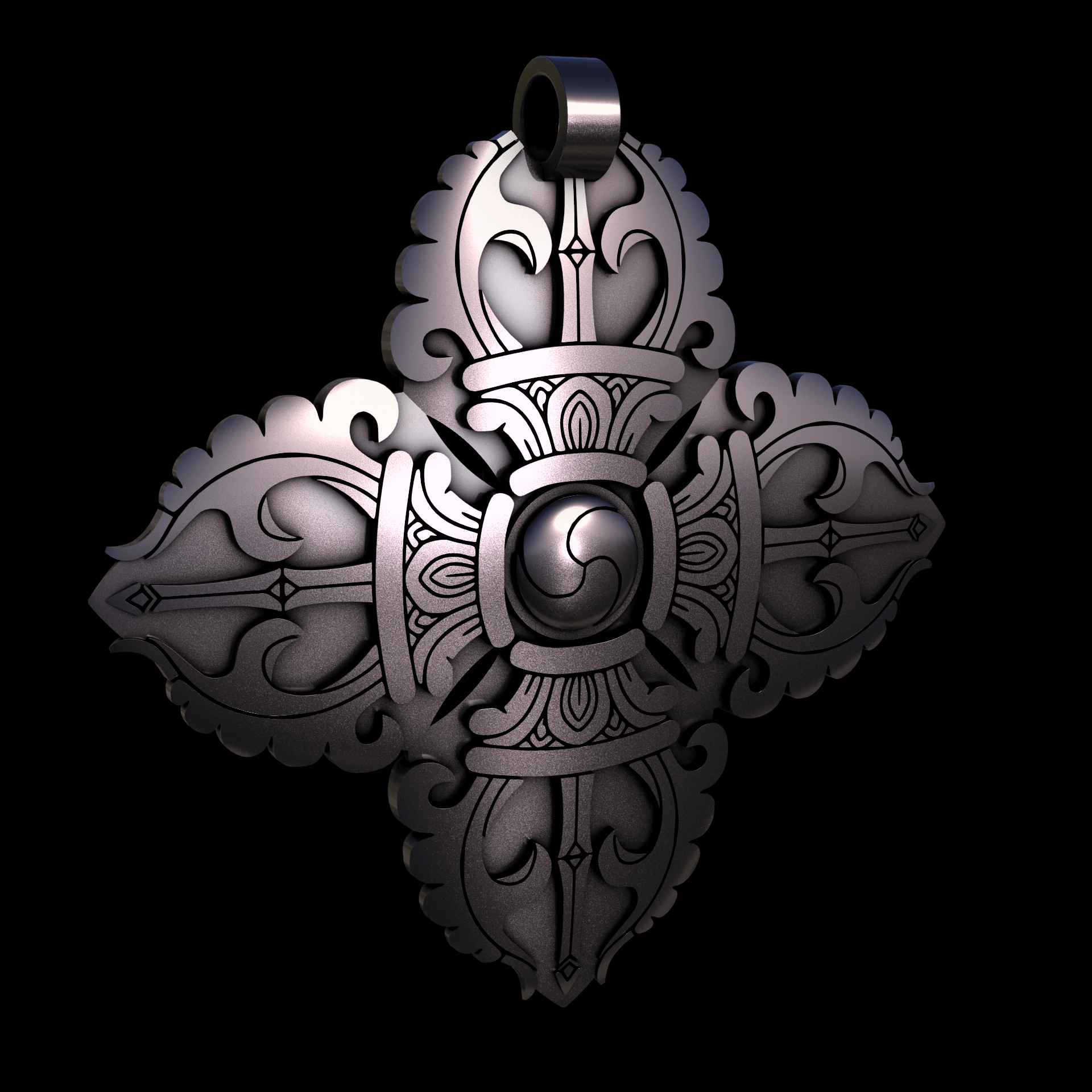 Bronze infused 420 stainless steel, manufactured using 3D printing, with visible print lines.