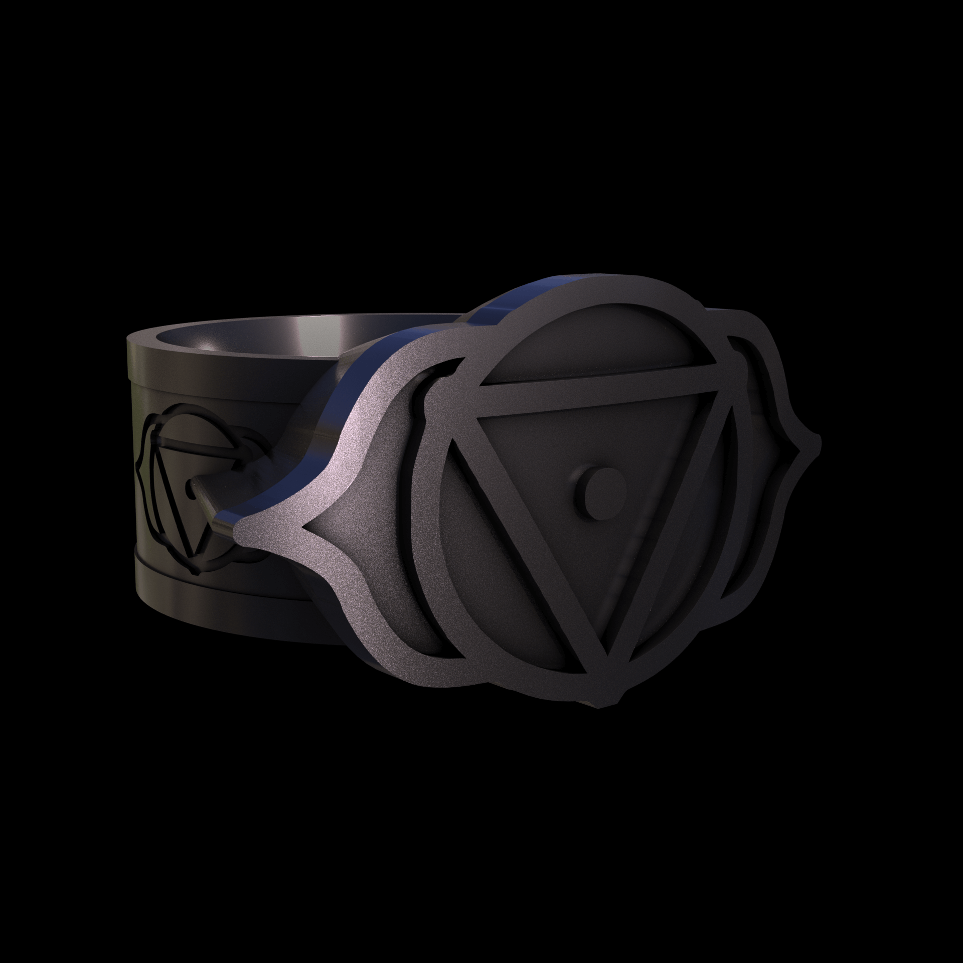 Bronze infused 420 stainless steel, manufactured using 3D printing, with visible print lines.