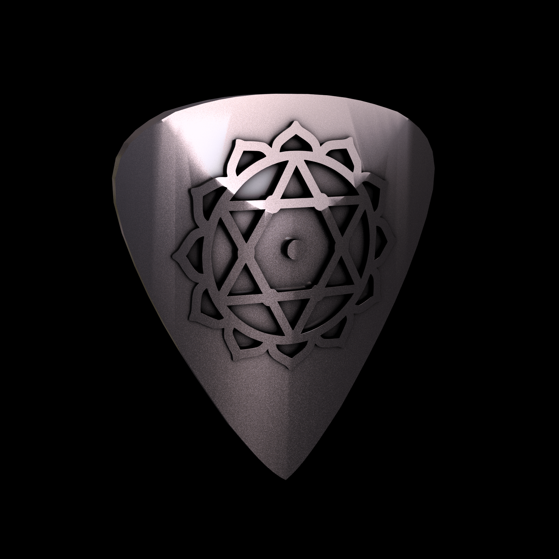 Bronze infused 420 stainless steel, manufactured using 3D printing, with visible print lines.