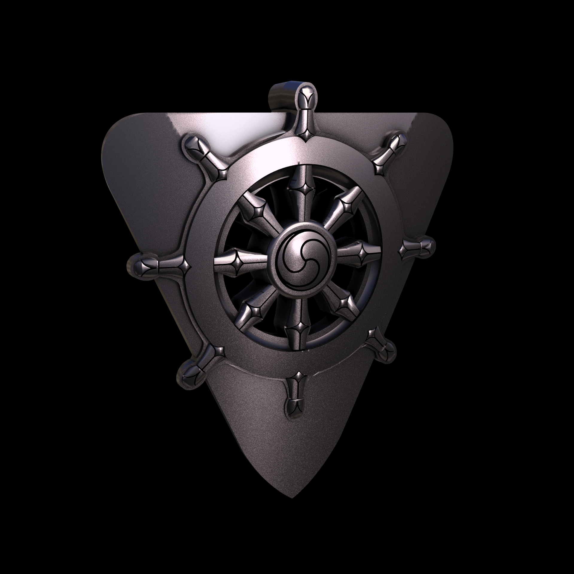 Bronze infused 420 stainless steel, manufactured using 3D printing, with visible print lines.