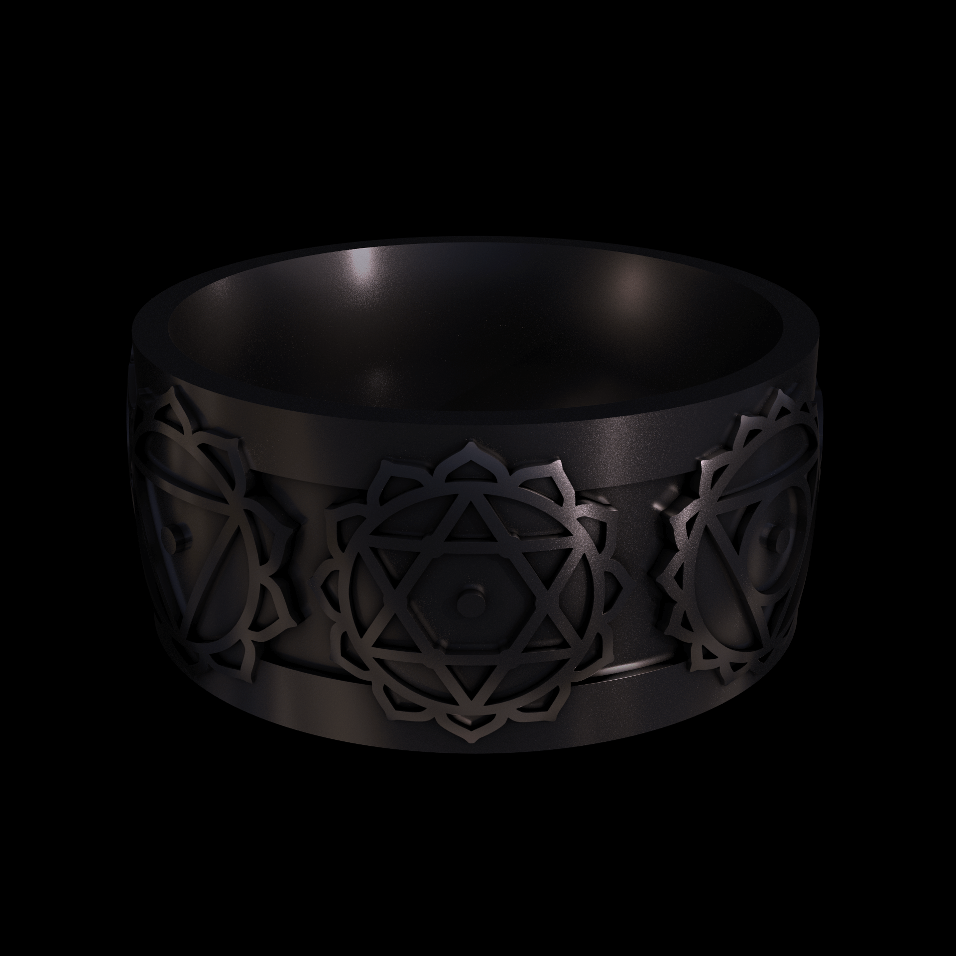 Bronze infused 420 stainless steel, manufactured using 3D printing, with visible print lines.