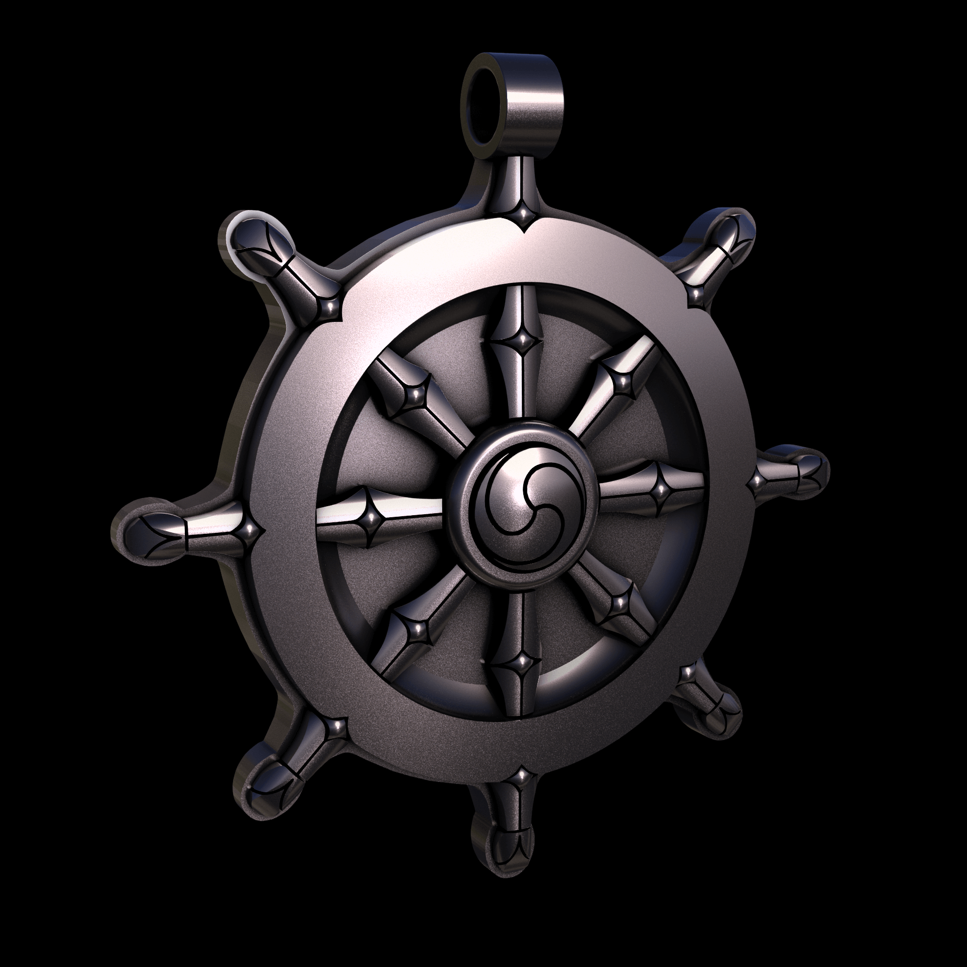 Bronze infused 420 stainless steel, manufactured using 3D printing, with visible print lines.