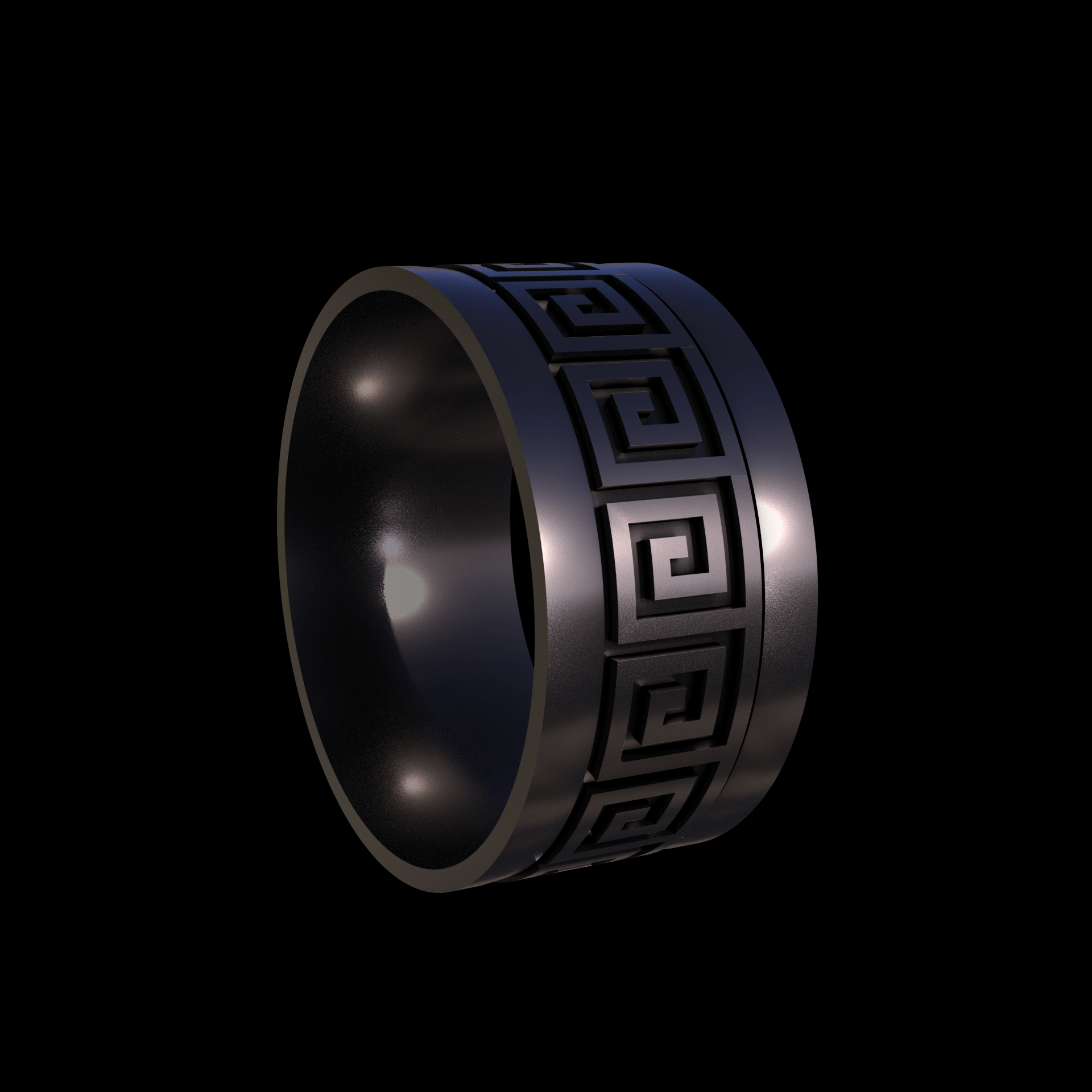 Bronze infused 420 stainless steel, manufactured using 3D printing, with visible print lines.
