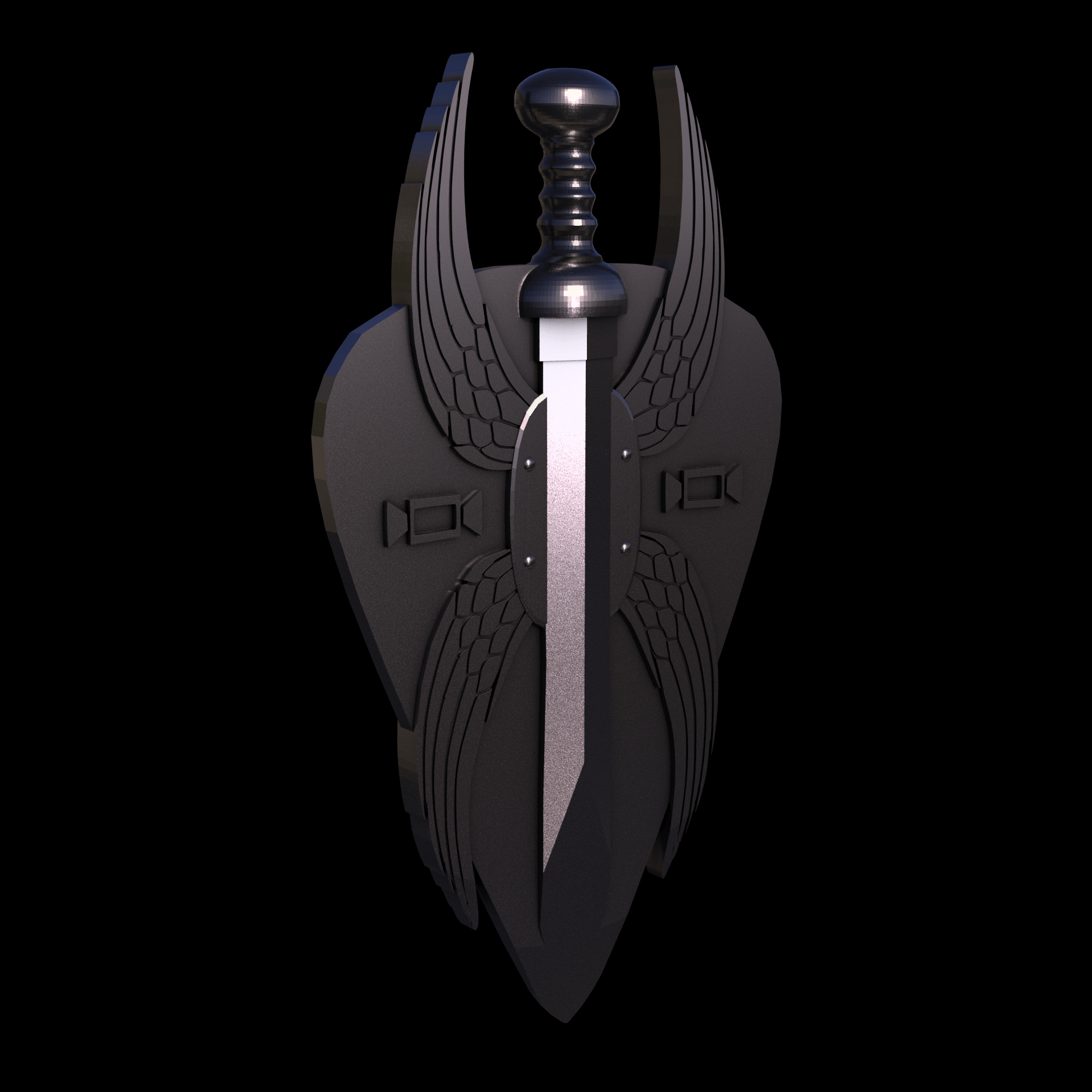 Bronze infused 420 stainless steel, manufactured using 3D printing, with visible print lines.