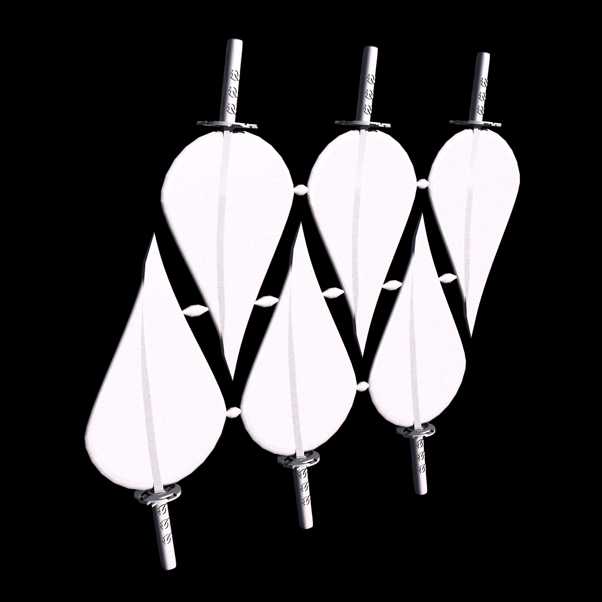 Polypropylene, manufactured using HP Multi Jet Fusion (3D printing), with a grey slightly rough, matte surface finish.