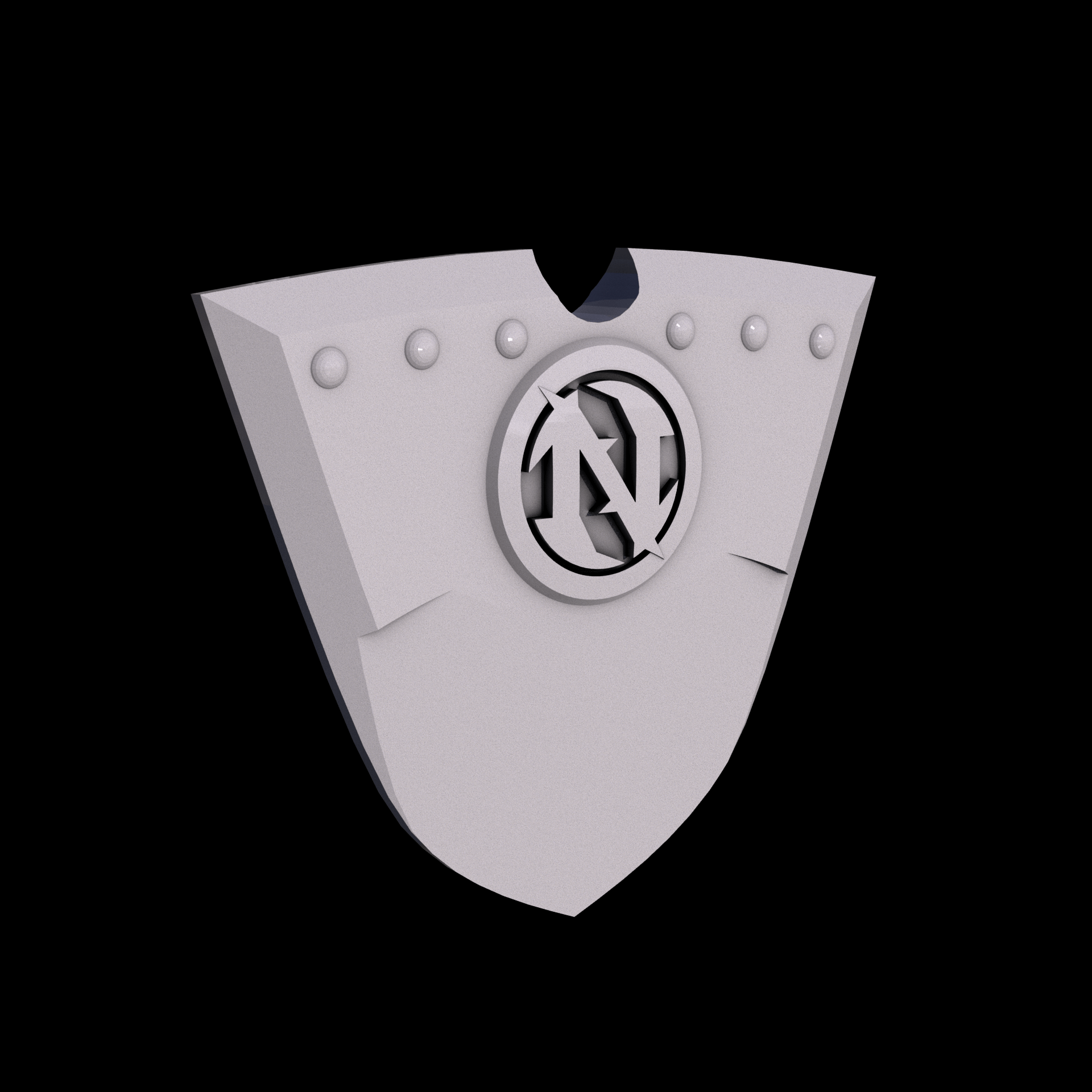 Polypropylene, manufactured using HP Multi Jet Fusion (3D printing), with a grey slightly rough, matte surface finish.