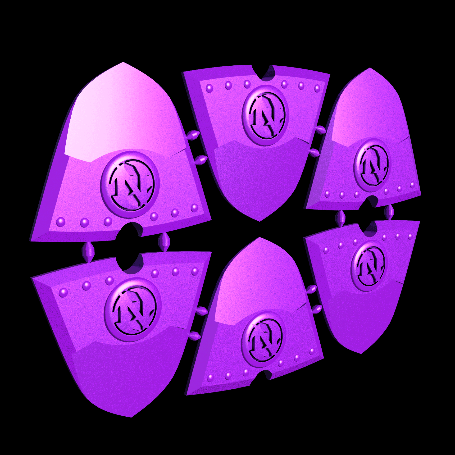 Nylon 12 plastic, manufactured using 3D printing, with a smooth surface finish.