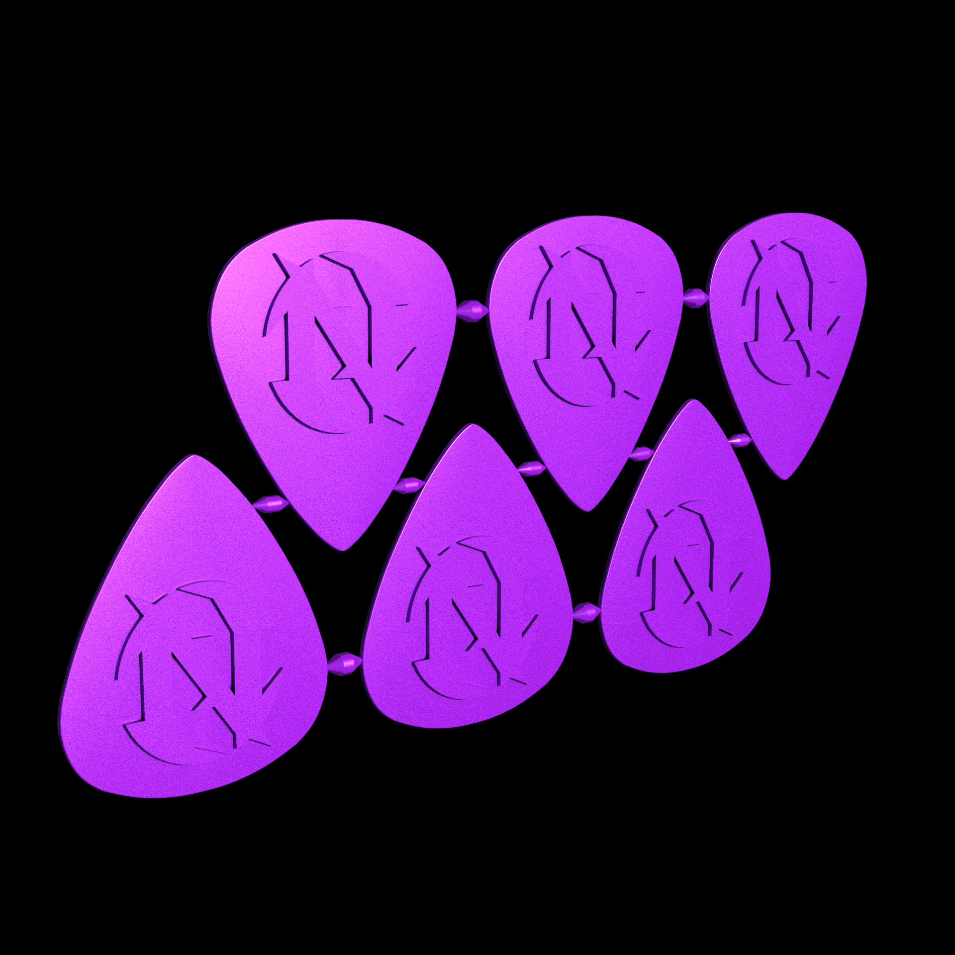 Nylon 12 plastic, manufactured using 3D printing, with a smooth surface finish.